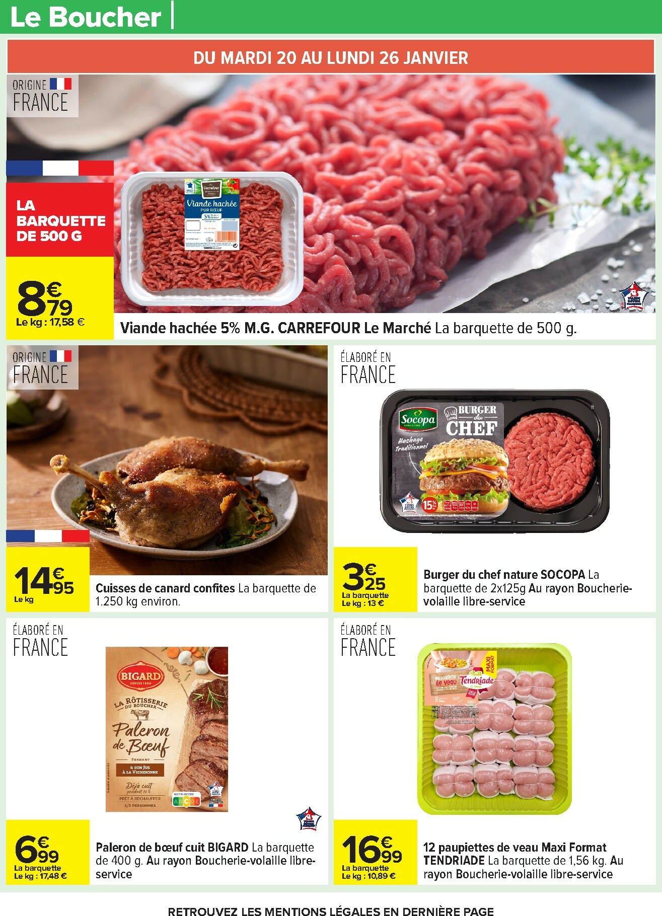 carrefour - Catalogue Carrefour valable du 20/01 au 02/02 - page: 39