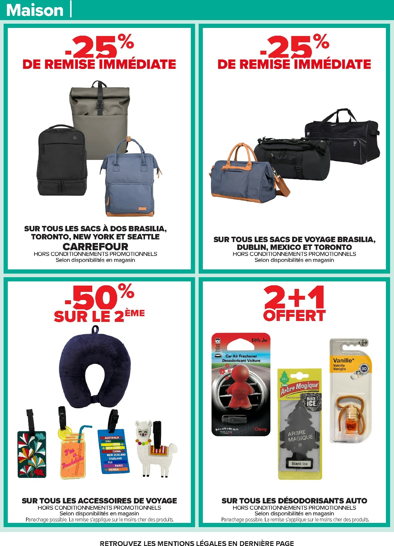 carrefour - Catalogue Carrefour valable du 20/01 au 02/02 - page: 65