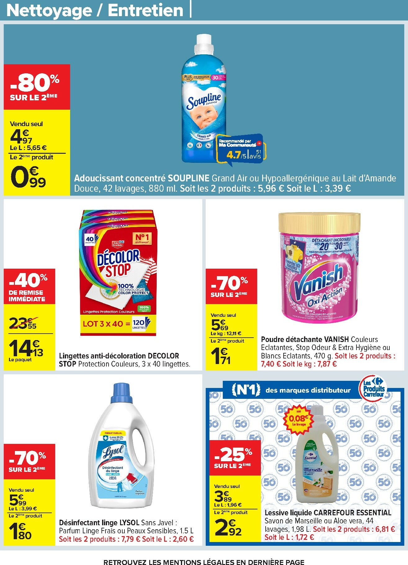 carrefour - Catalogue Carrefour valable du 27/01 au 09/02 - page: 65