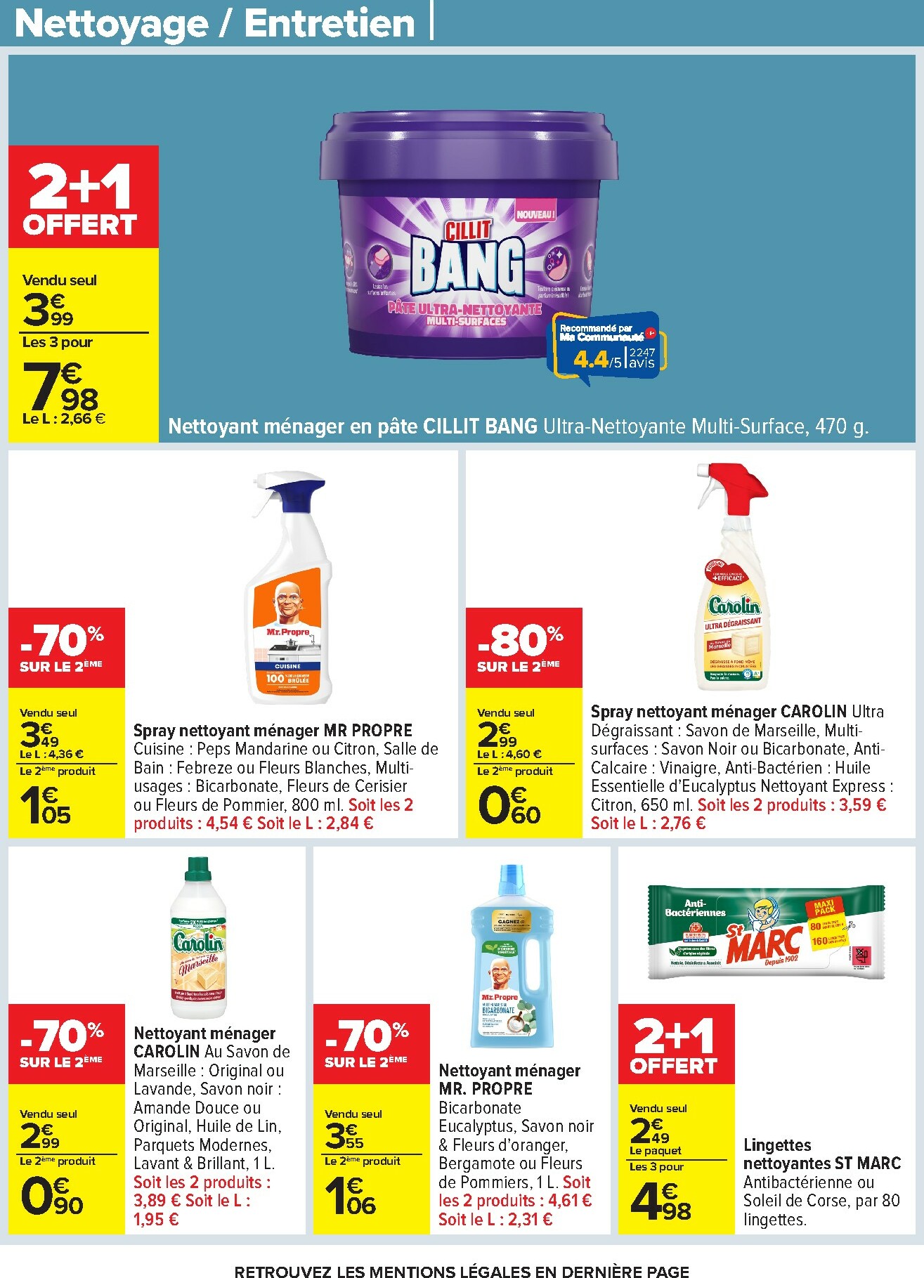 carrefour - Catalogue Carrefour valable du 27/01 au 09/02 - page: 64