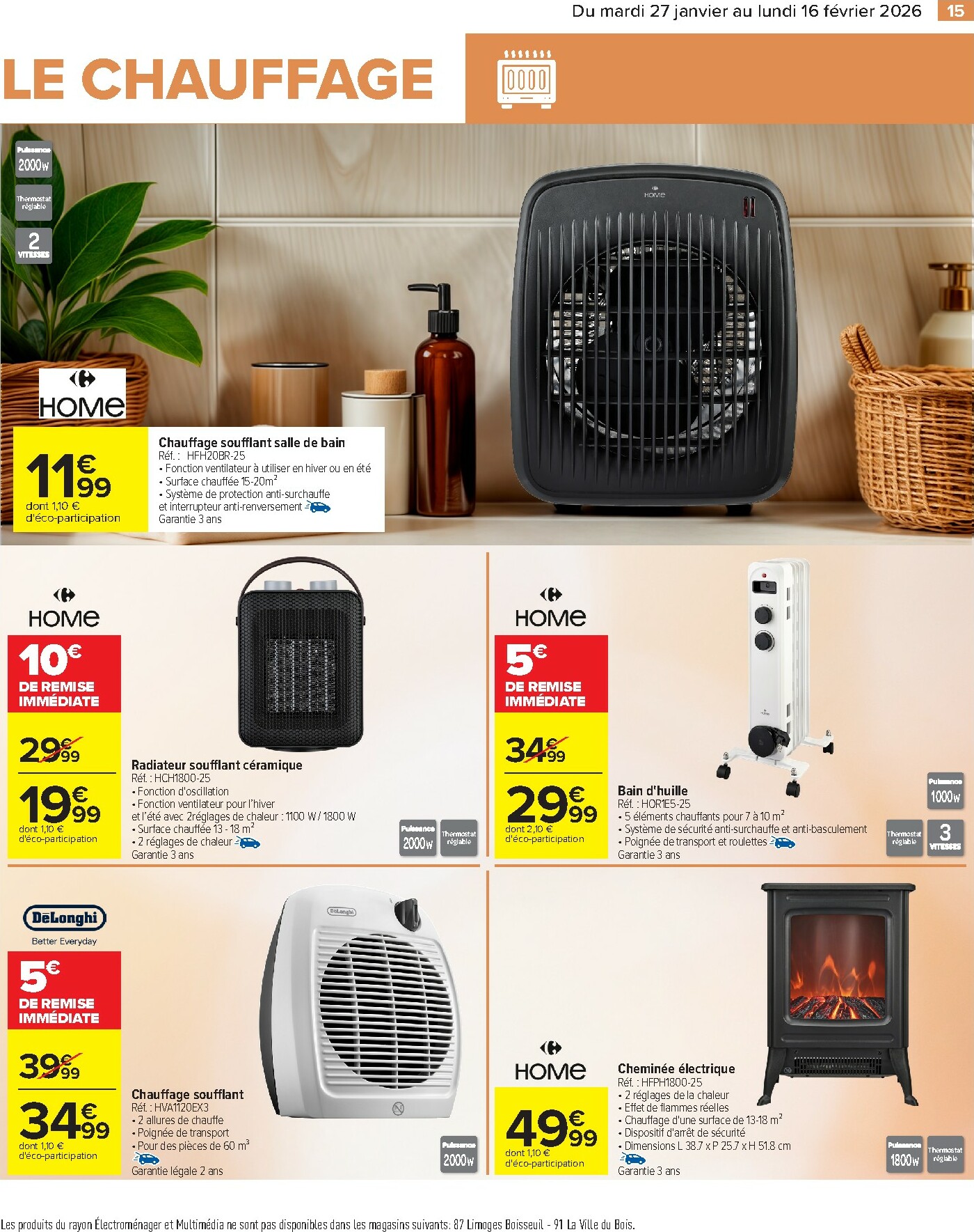 carrefour - Catalogue Carrefour - Bricolage valable du 27/01 au 16/02 - page: 17