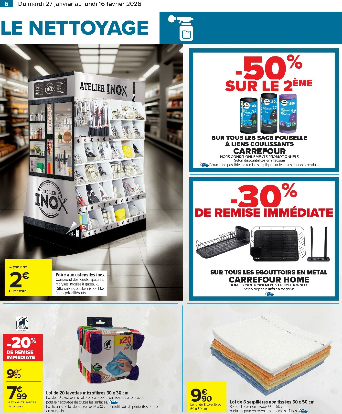 carrefour - Catalogue Carrefour - Bricolage valable du 27/01 au 16/02 - page: 8