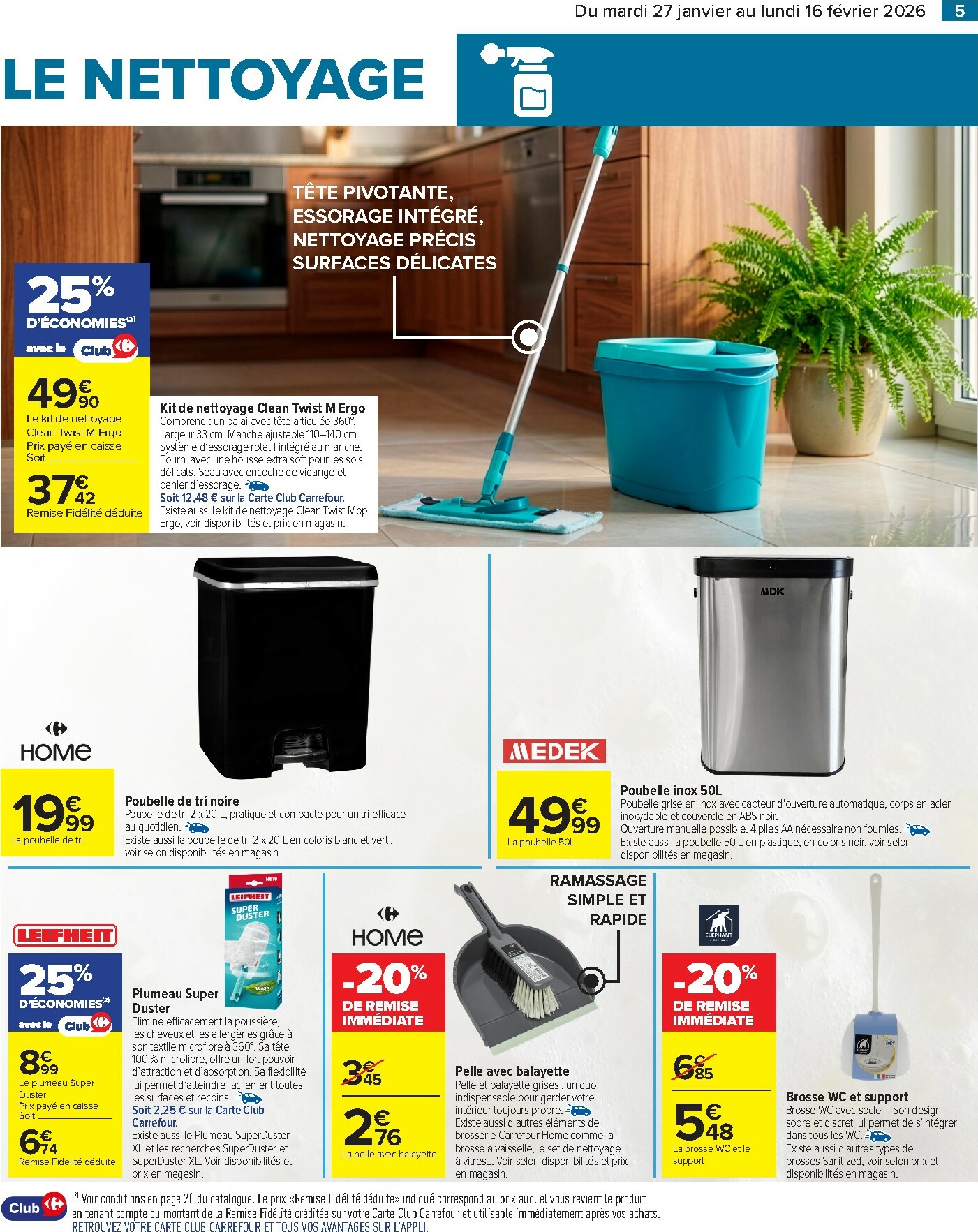 carrefour - Catalogue Carrefour - Bricolage valable du 27/01 au 16/02 - page: 7