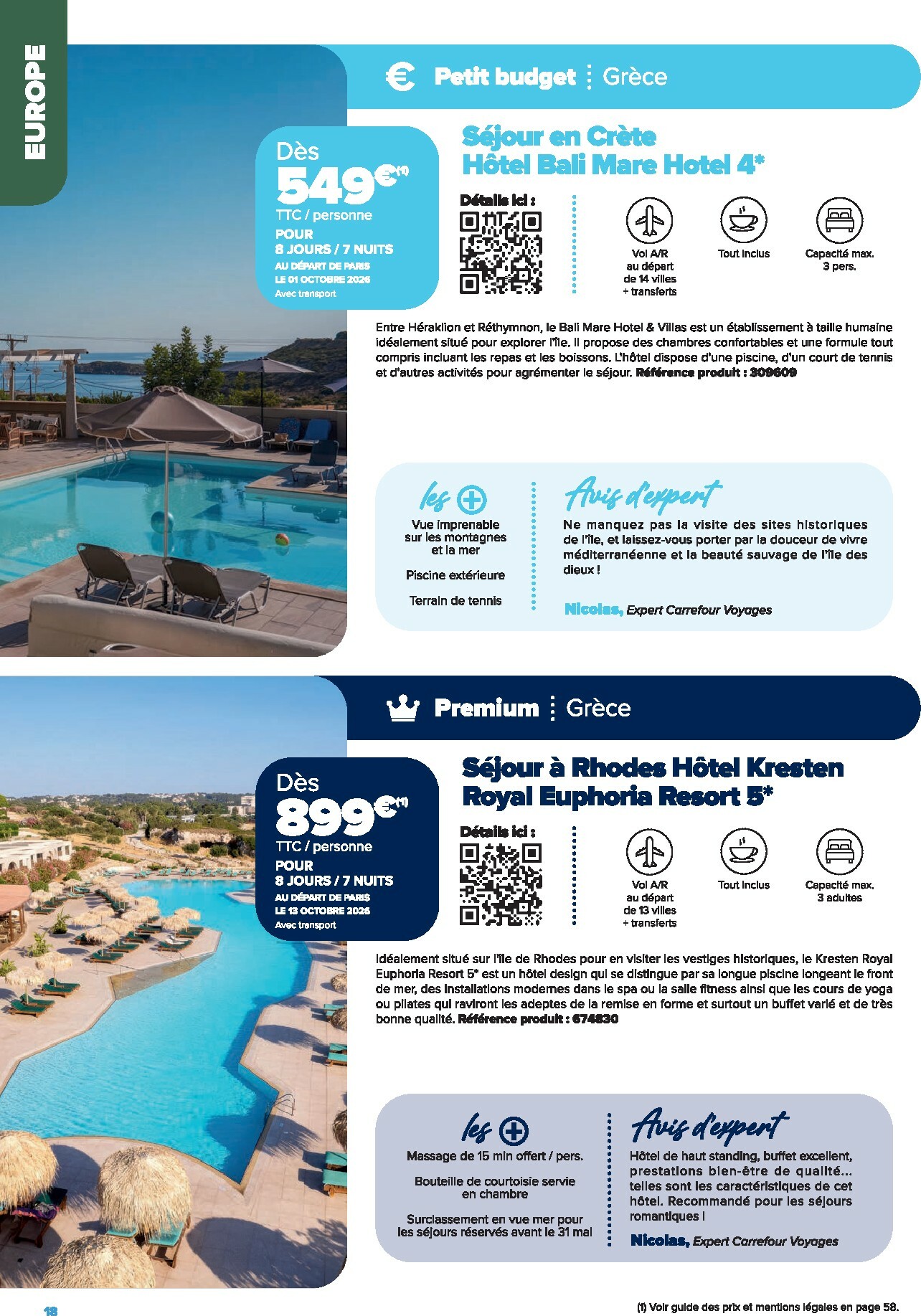 carrefour - Catalogue Carrefour - Voyagez valable du 01/01 au 30/06 - page: 18