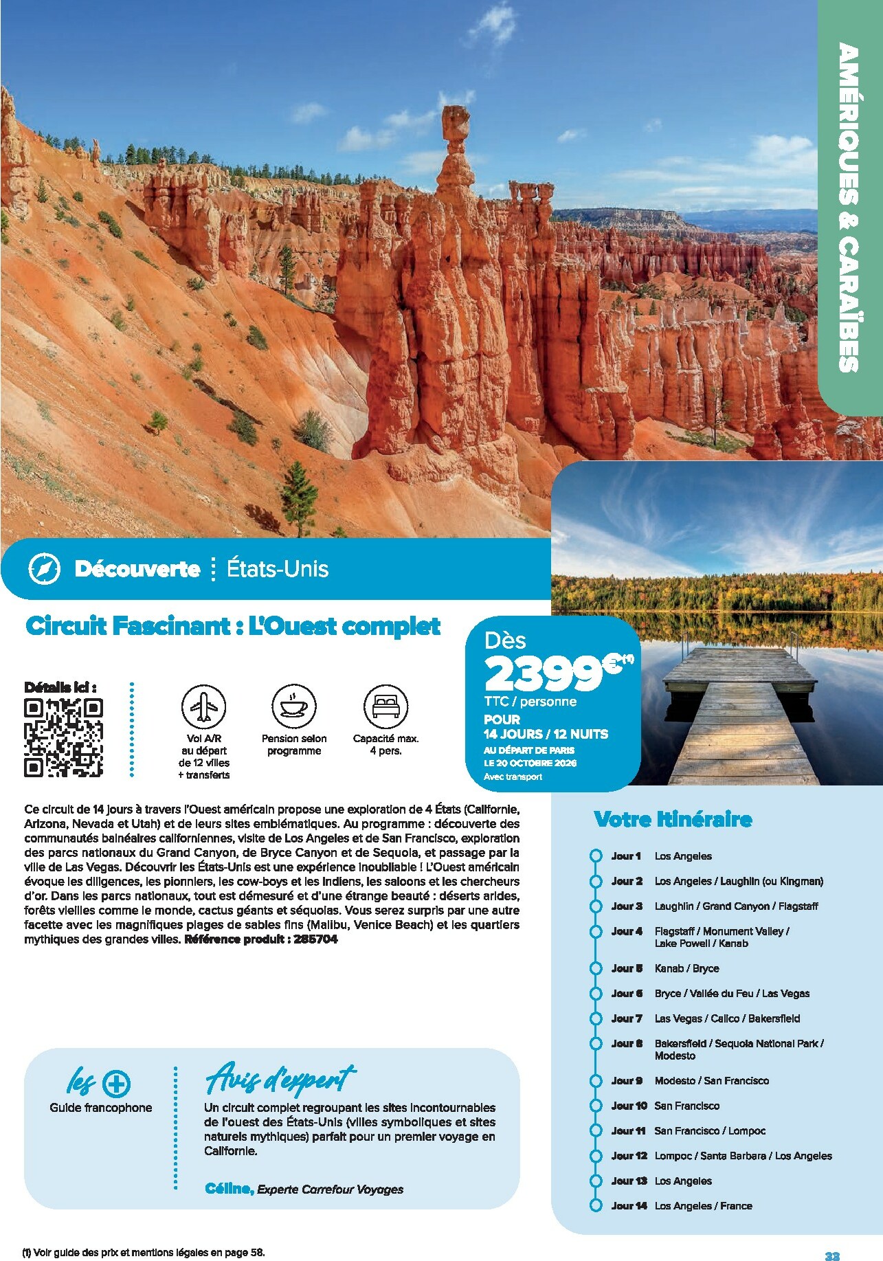 carrefour - Catalogue Carrefour - Voyagez valable du 01/01 au 30/06 - page: 33