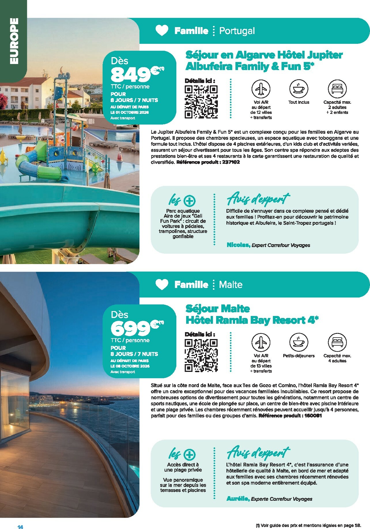 carrefour - Catalogue Carrefour - Voyagez valable du 01/01 au 30/06 - page: 14