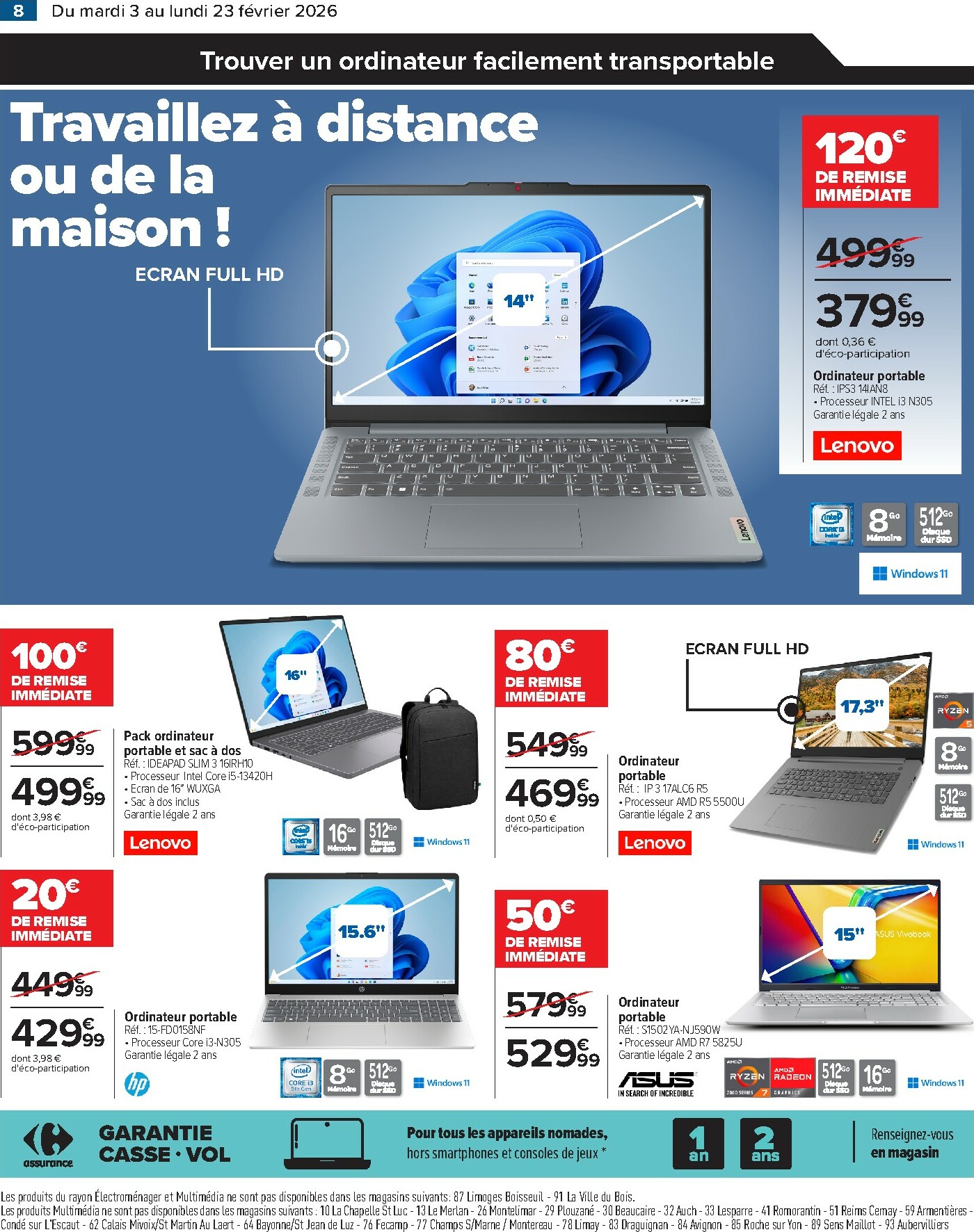 carrefour - Catalogue Carrefour - High-Tech valable du 03/02/2026 au 23/02/2026 - page: 8