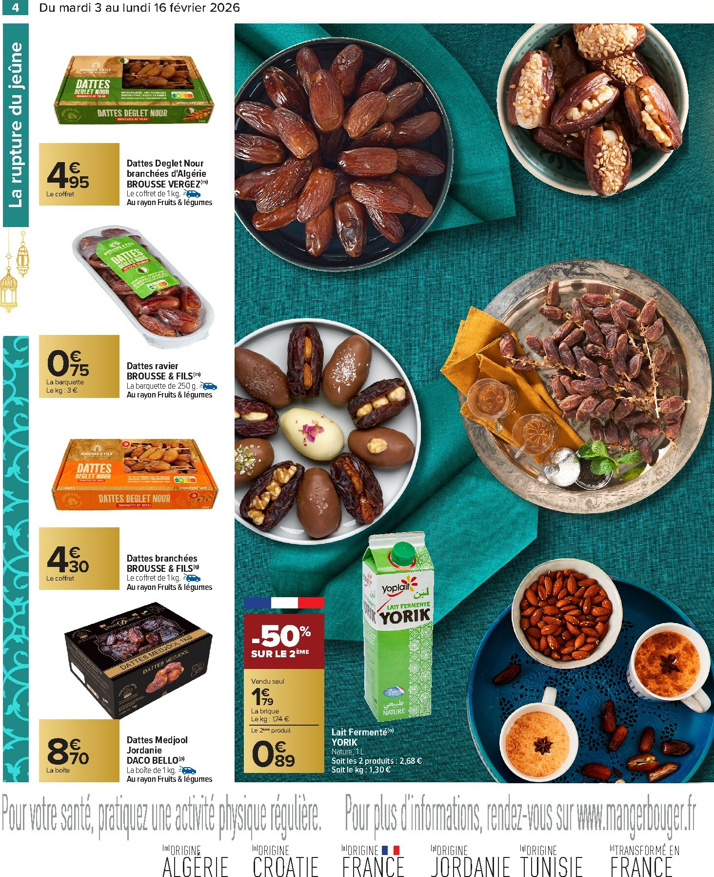 carrefour - Catalogue Carrefour - Ramadan valable du 03/02/2026 au 16/02/2026 - page: 4