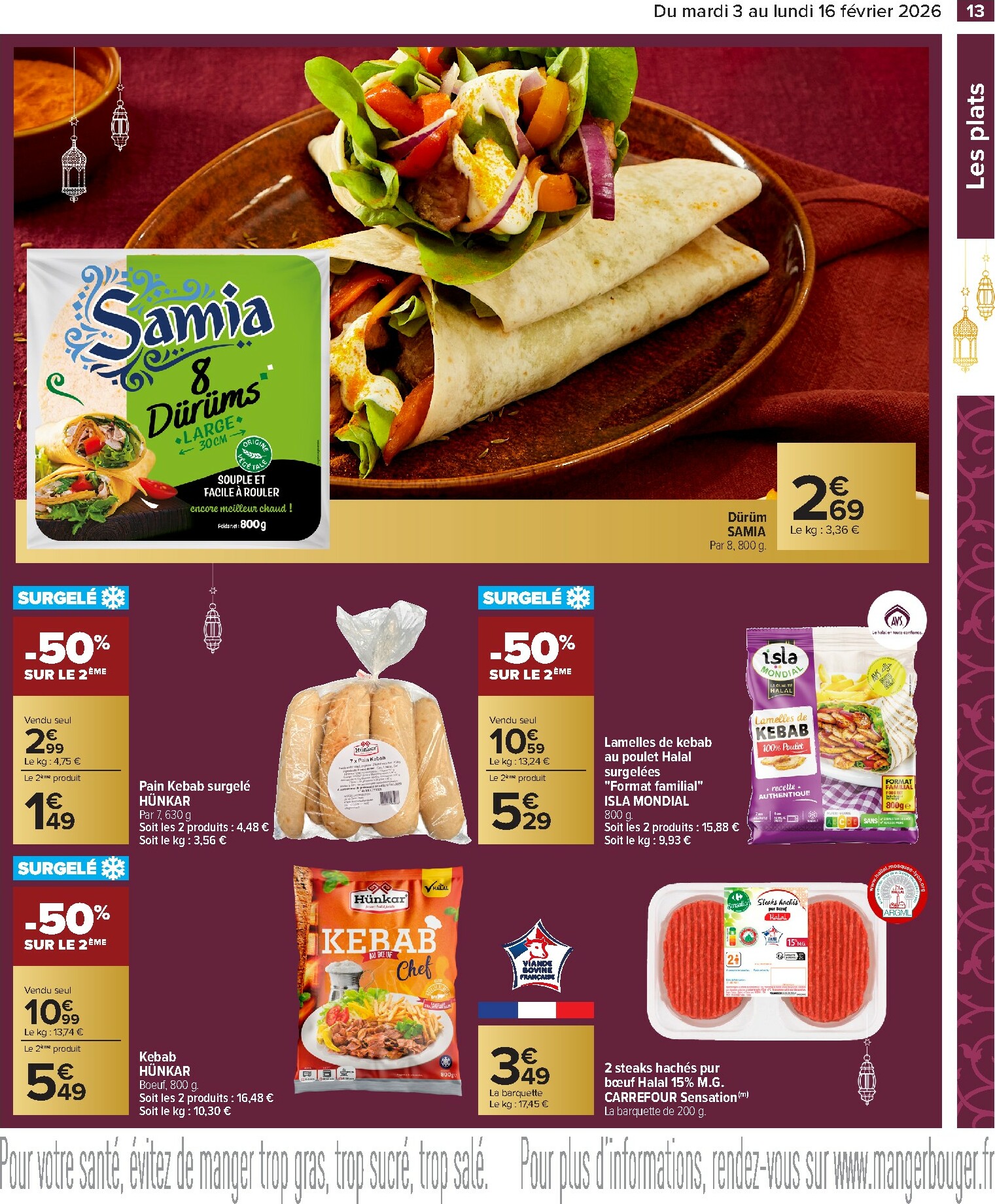 carrefour - Catalogue Carrefour - Ramadan valable du 03/02/2026 au 16/02/2026 - page: 13