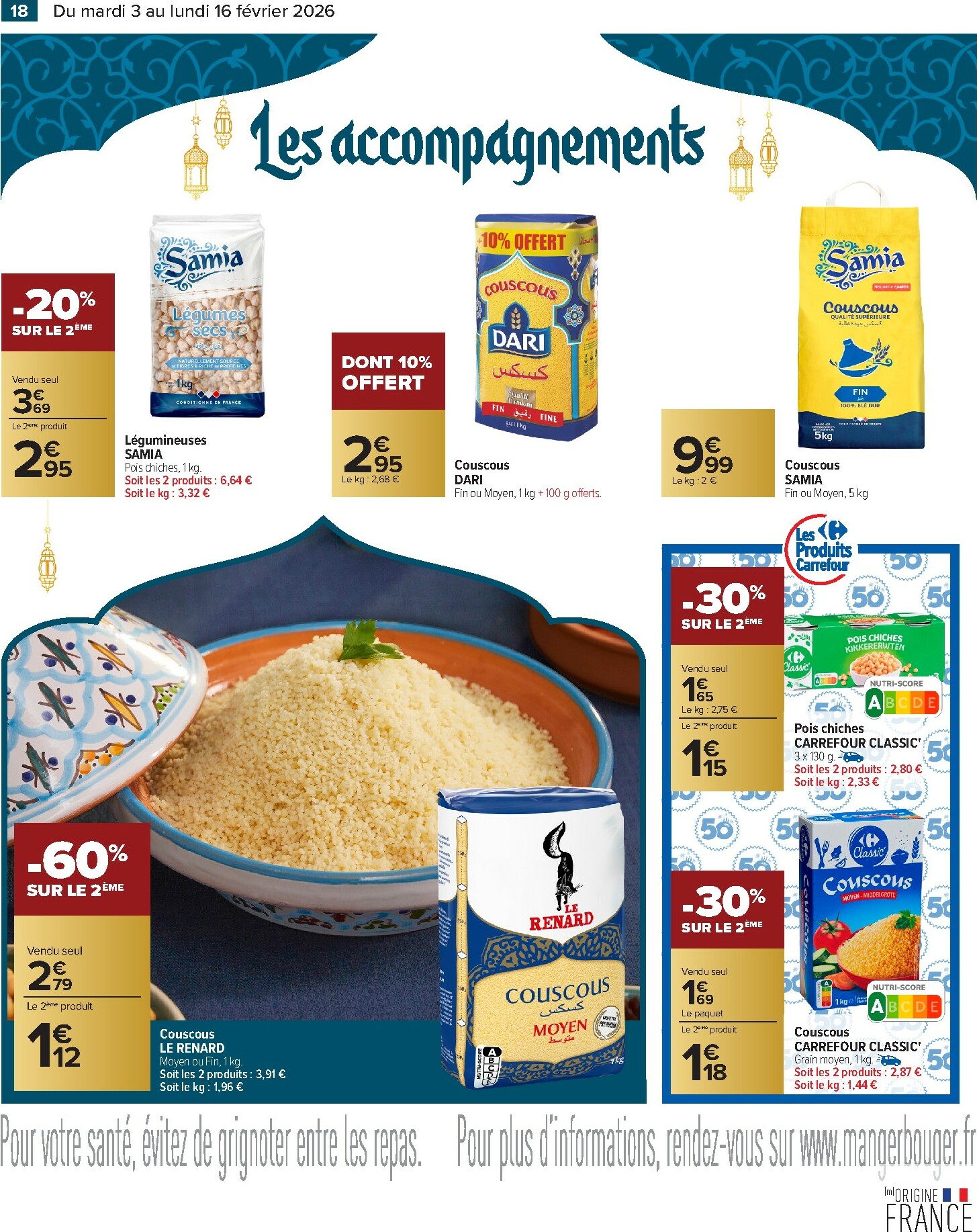 carrefour - Catalogue Carrefour - Ramadan valable du 03/02/2026 au 16/02/2026 - page: 18