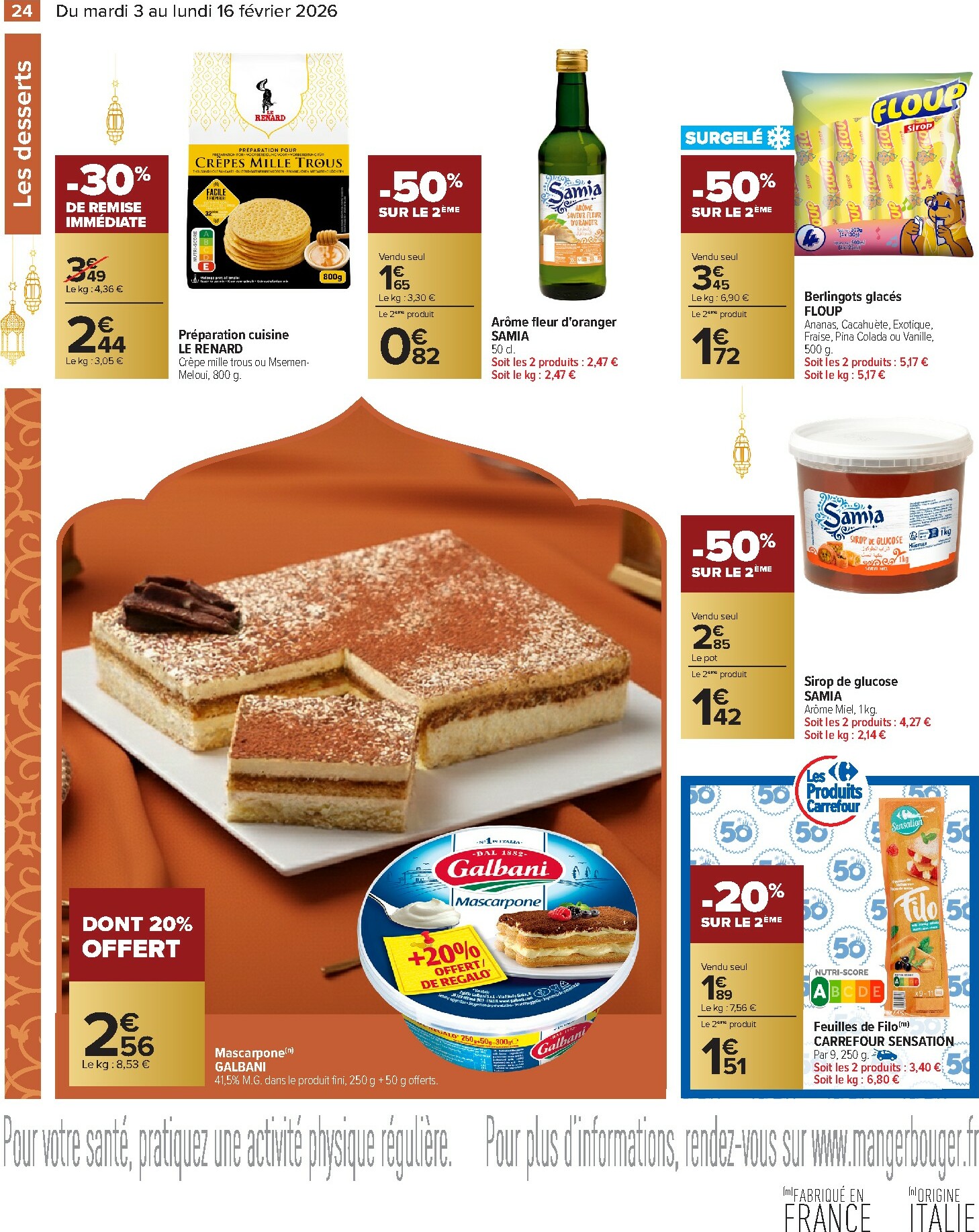 carrefour - Catalogue Carrefour - Ramadan valable du 03/02/2026 au 16/02/2026 - page: 24