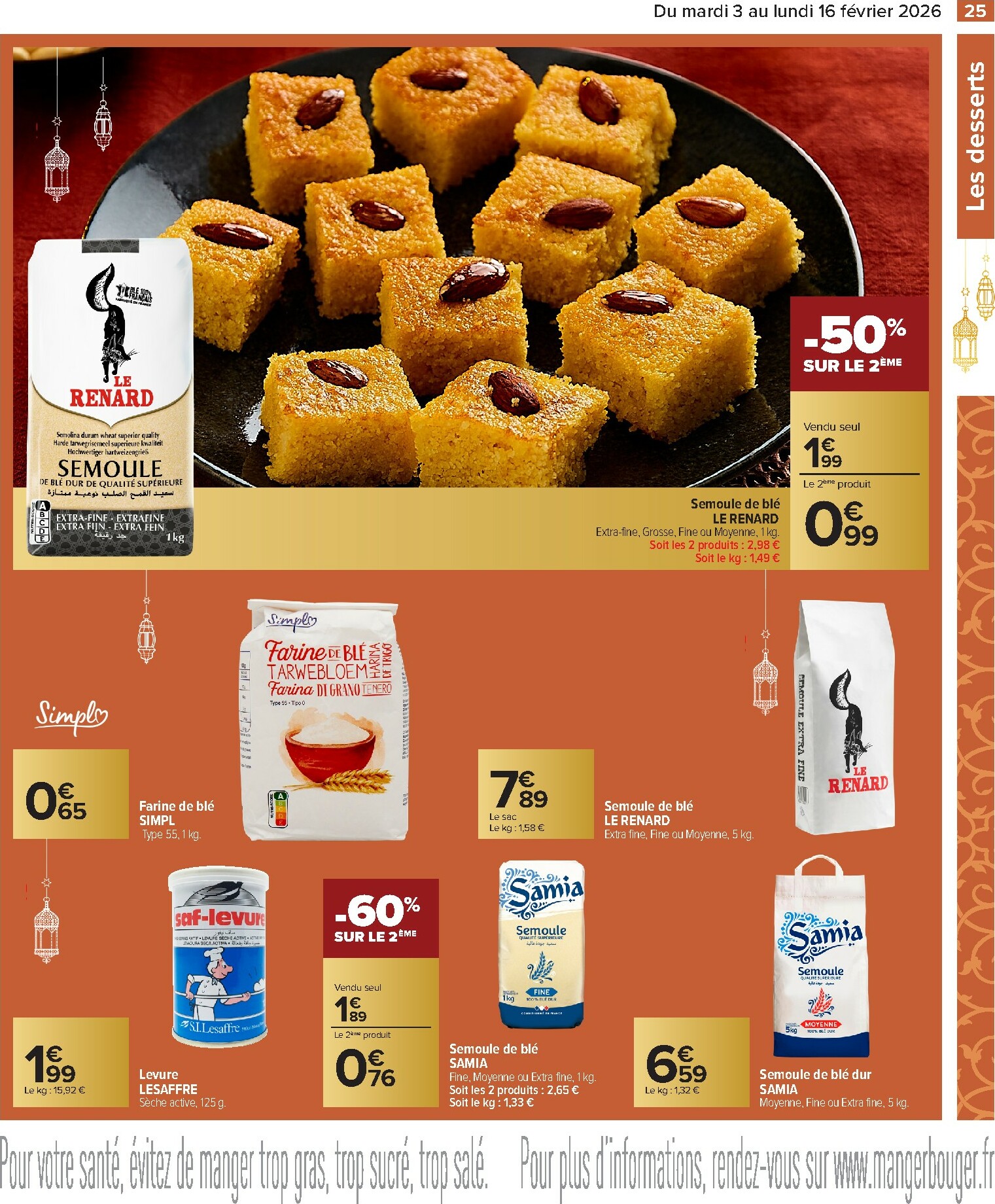 carrefour - Catalogue Carrefour - Ramadan valable du 03/02/2026 au 16/02/2026 - page: 25
