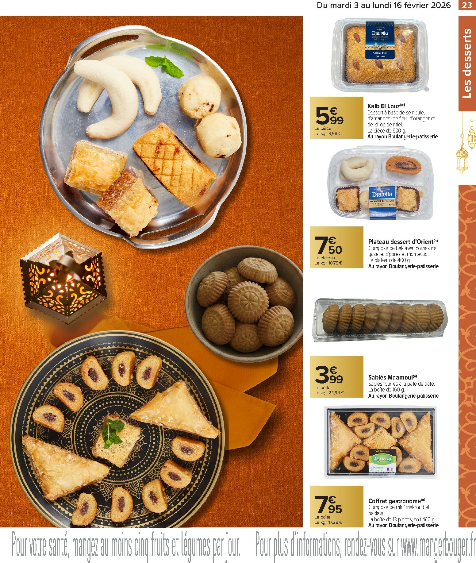 carrefour - Catalogue Carrefour - Ramadan valable du 03/02/2026 au 16/02/2026 - page: 23