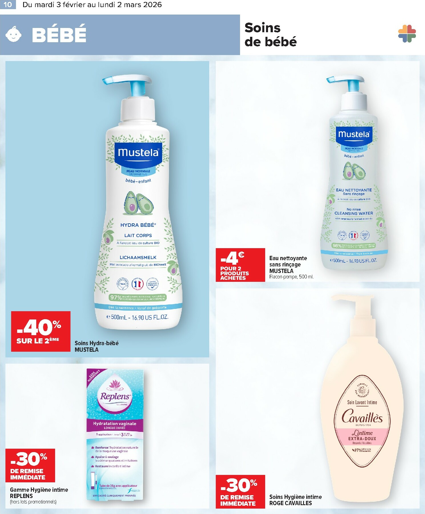 carrefour - Catalogue Carrefour - Parapharmacie valable du 03/02/2026 au 02/03/2026 - page: 10