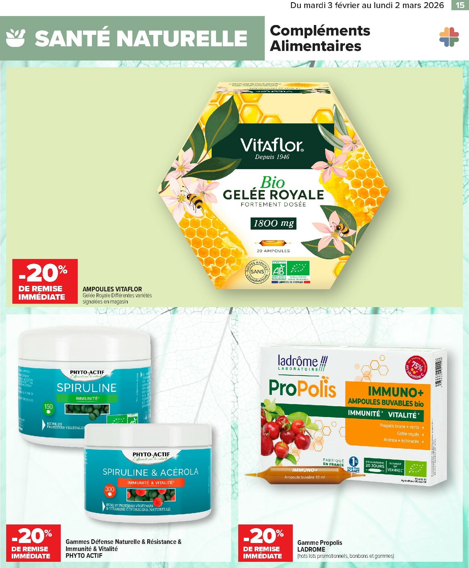 carrefour - Catalogue Carrefour - Parapharmacie valable du 03/02/2026 au 02/03/2026 - page: 15