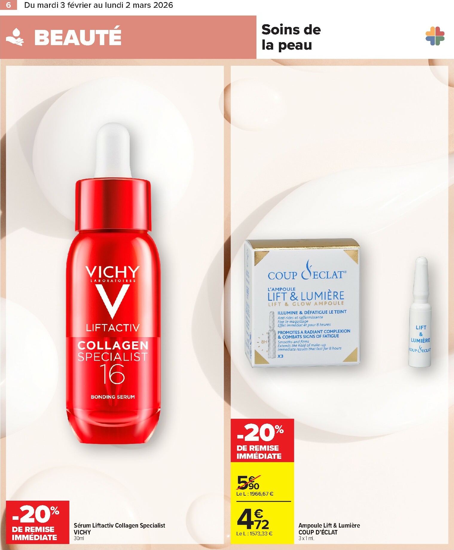 carrefour - Catalogue Carrefour - Parapharmacie valable du 03/02/2026 au 02/03/2026 - page: 6