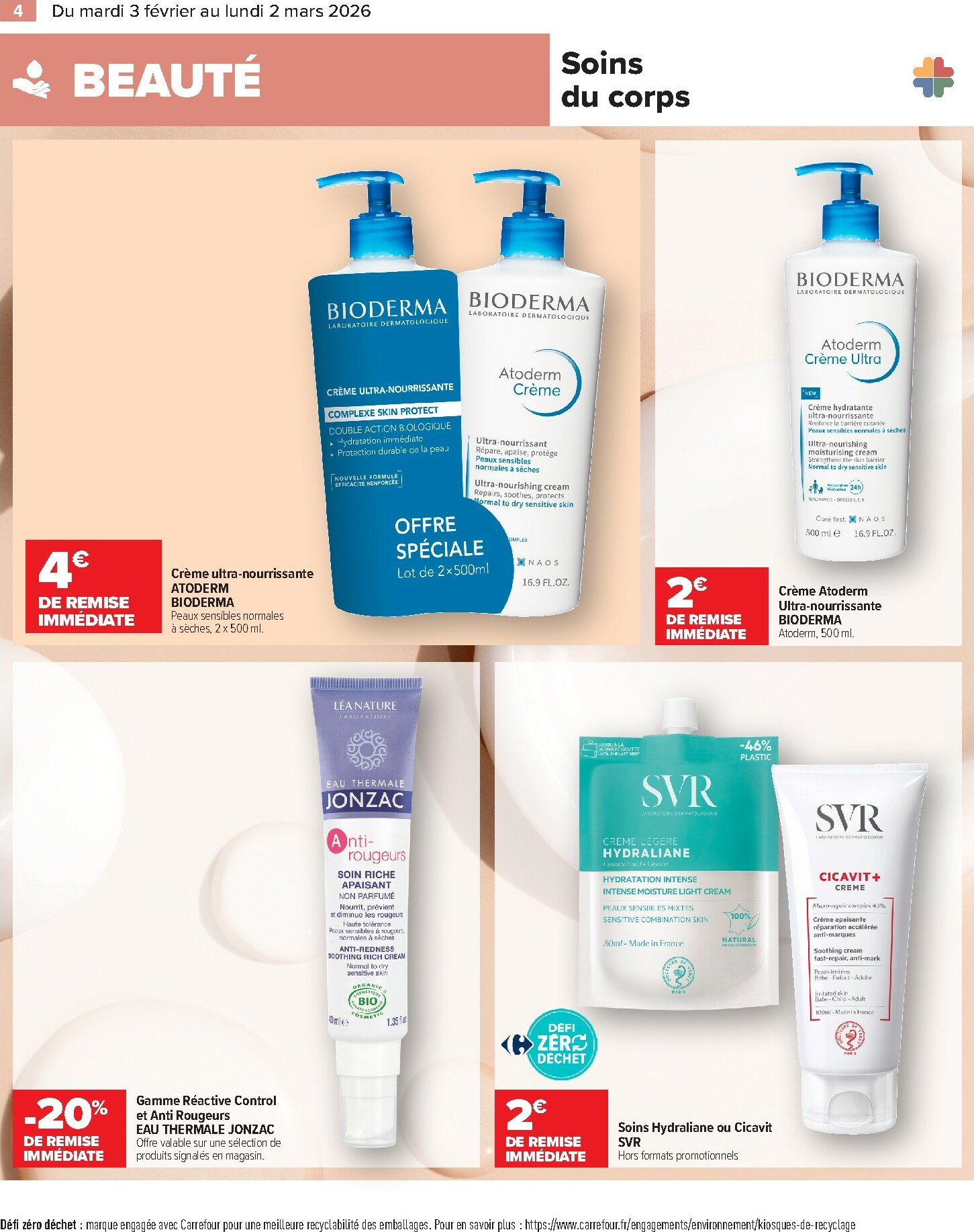 carrefour - Catalogue Carrefour - Parapharmacie valable du 03/02/2026 au 02/03/2026 - page: 4