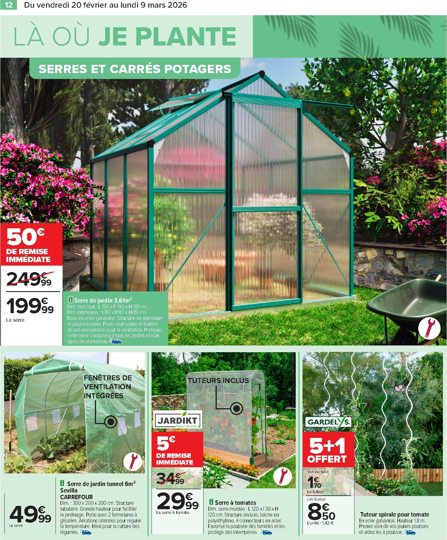 carrefour - Catalogue Carrefour - Jardin valable du 20/02/2026 au 09/03/2026 - page: 14