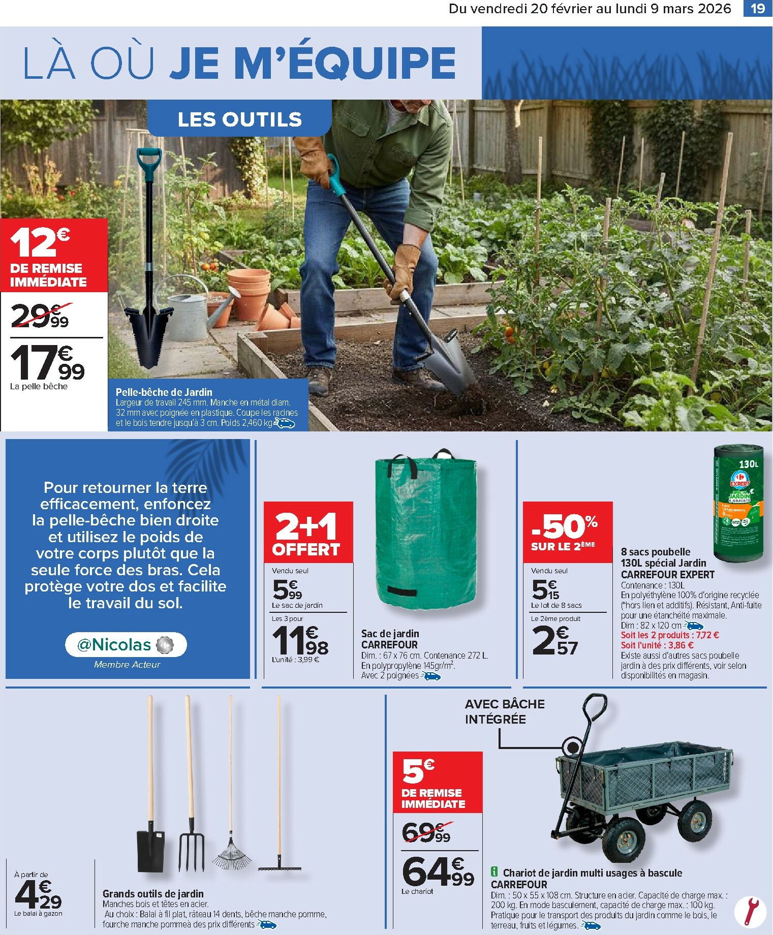 carrefour - Catalogue Carrefour - Jardin valable du 20/02/2026 au 09/03/2026 - page: 21