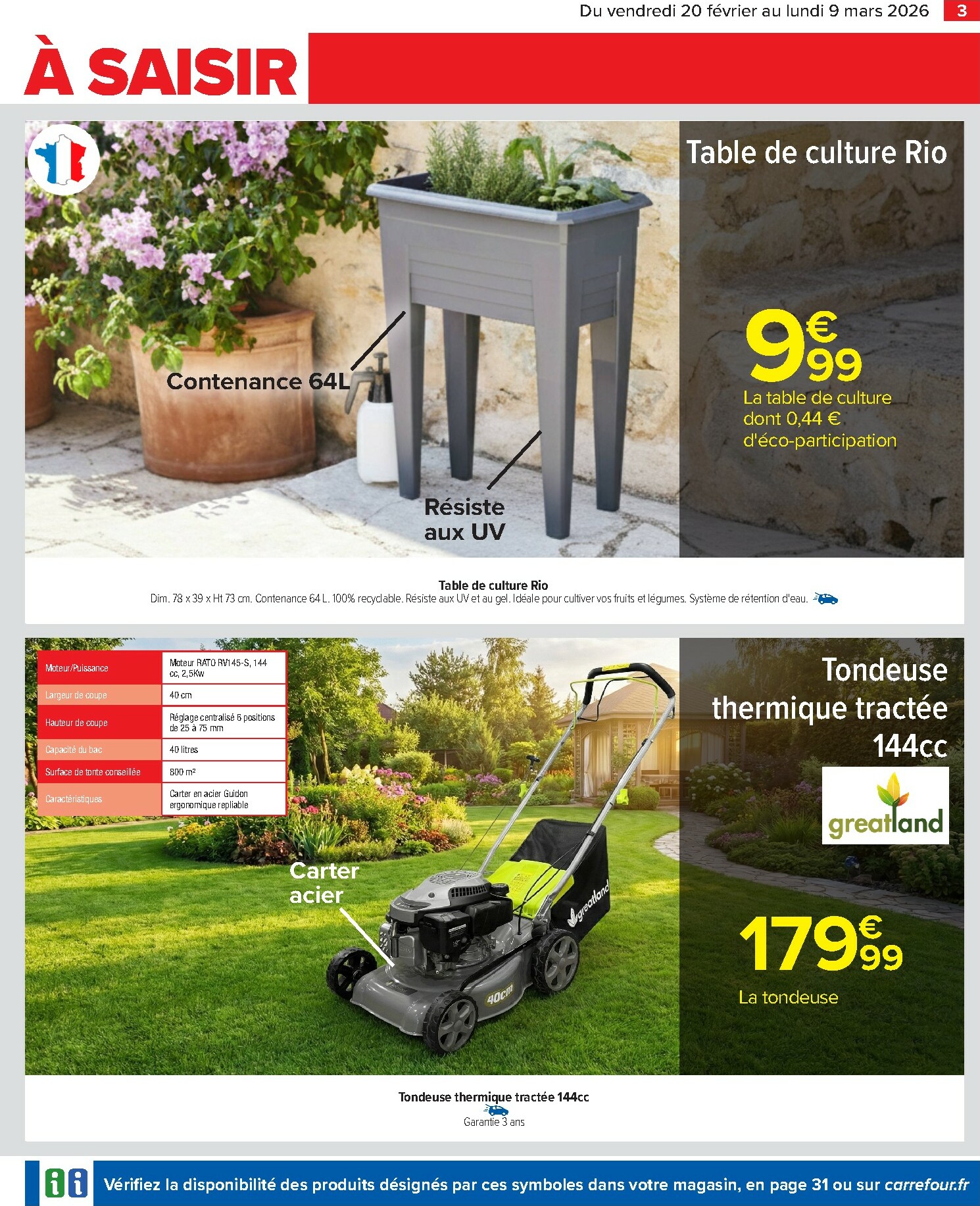 carrefour - Catalogue Carrefour - Jardin valable du 20/02/2026 au 09/03/2026 - page: 5