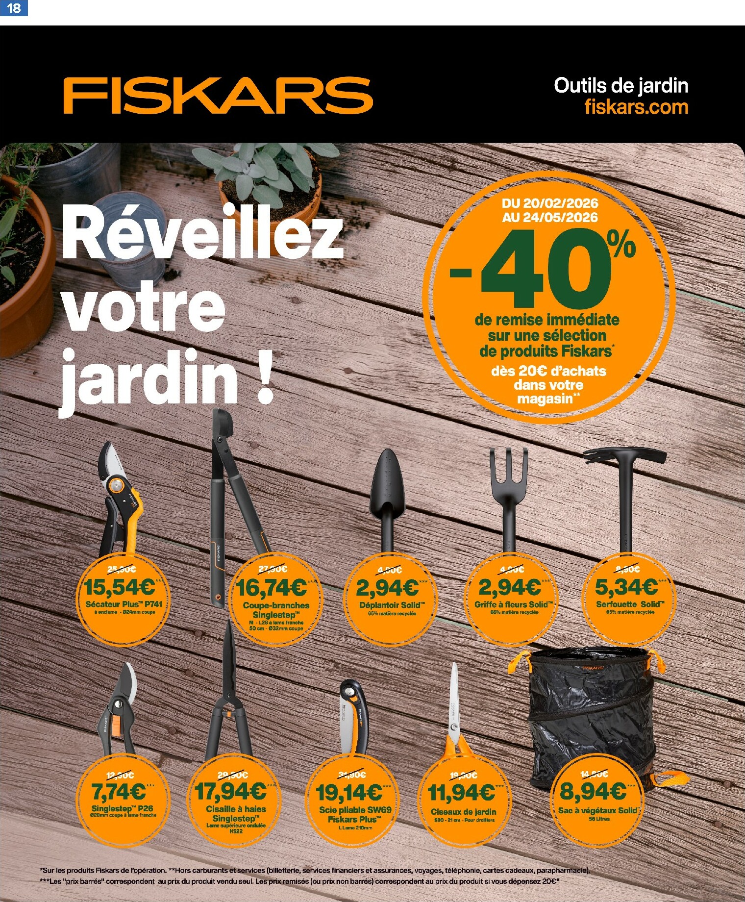 carrefour - Catalogue Carrefour - Jardin valable du 20/02/2026 au 09/03/2026 - page: 20
