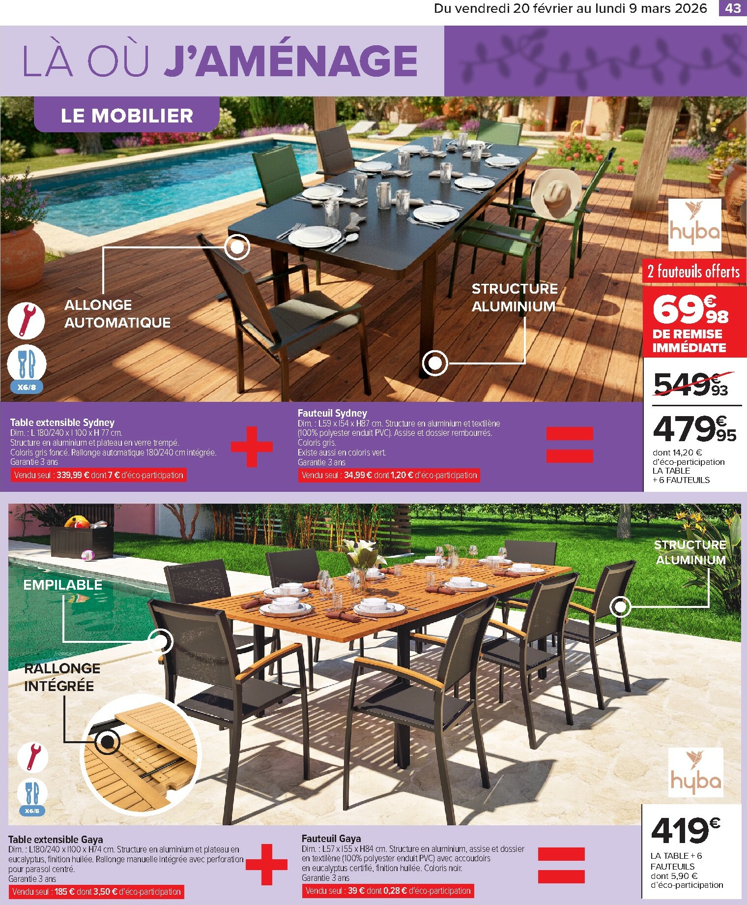 carrefour - Catalogue Carrefour - Jardin valable du 20/02/2026 au 09/03/2026 - page: 45