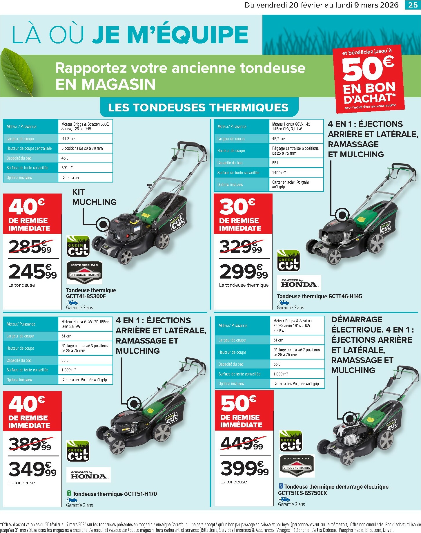 carrefour - Catalogue Carrefour - Jardin valable du 20/02/2026 au 09/03/2026 - page: 27