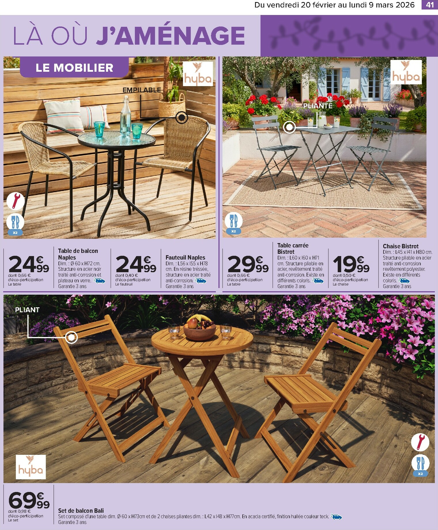 carrefour - Catalogue Carrefour - Jardin valable du 20/02/2026 au 09/03/2026 - page: 43
