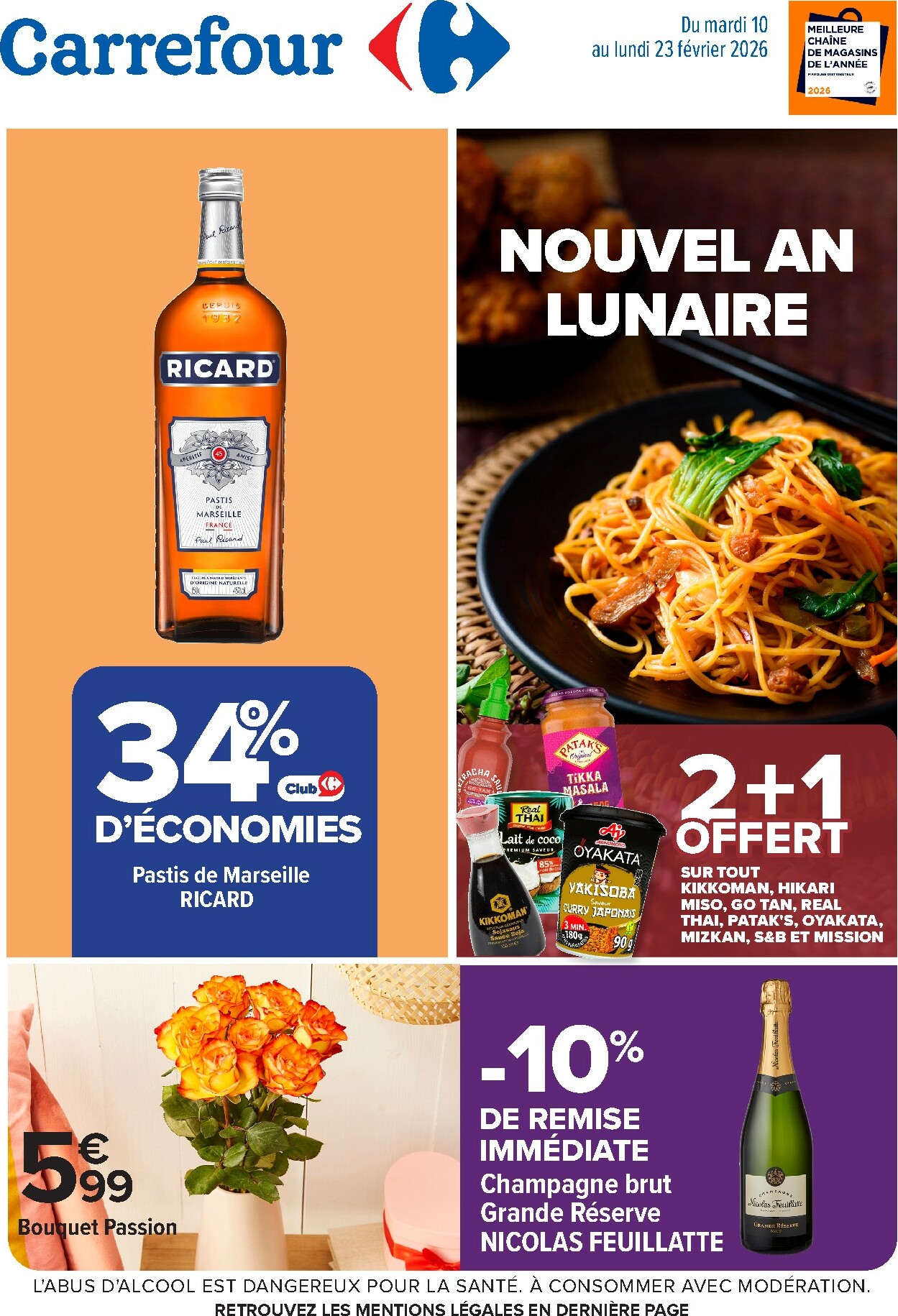 carrefour - Catalogue Carrefour - Nouvel an Lunaire valable du 10/02/2026 au 23/02/2026