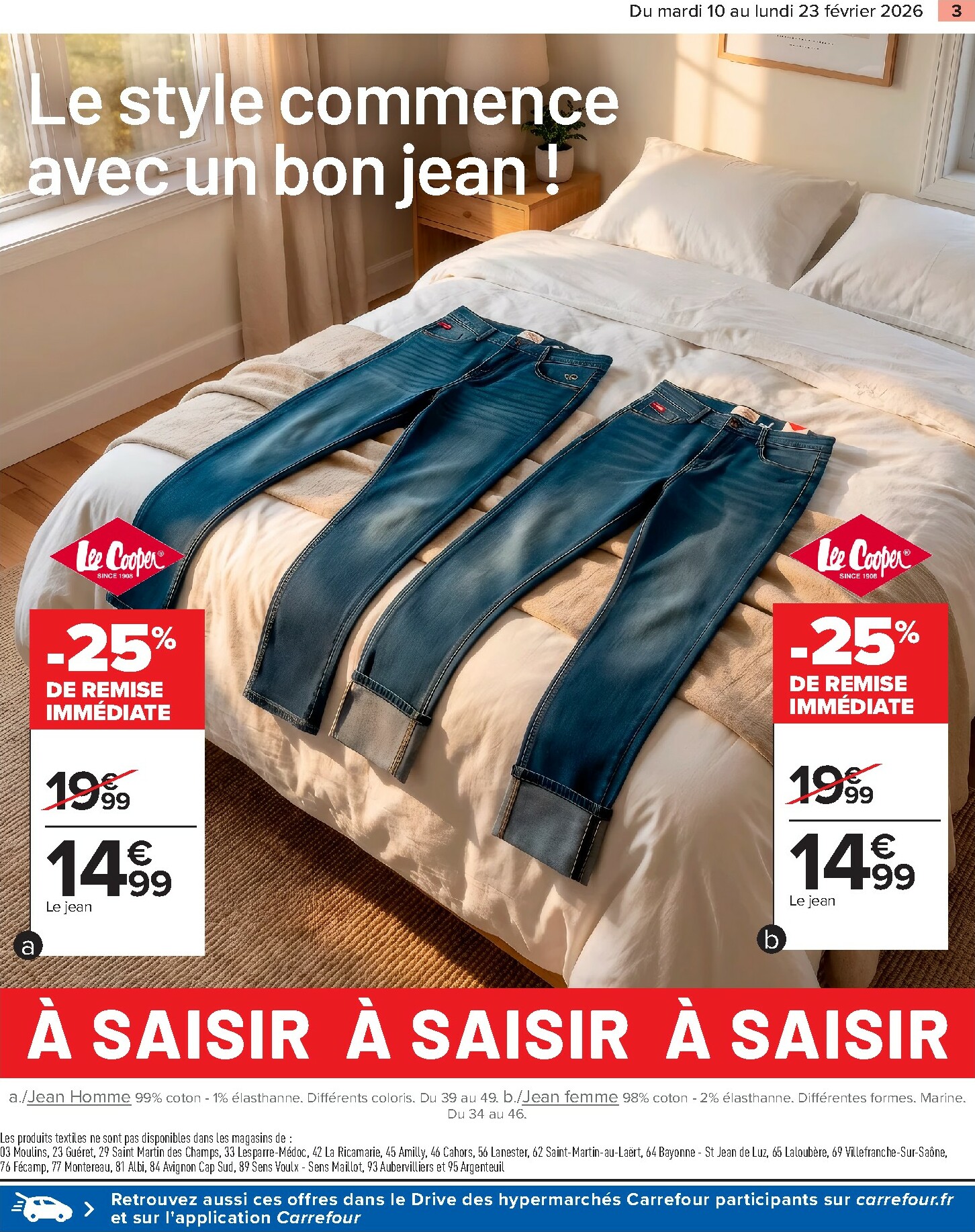 carrefour - Catalogue Carrefour - Special Tex valable du 10/02/2026 au 23/02/2026 - page: 3