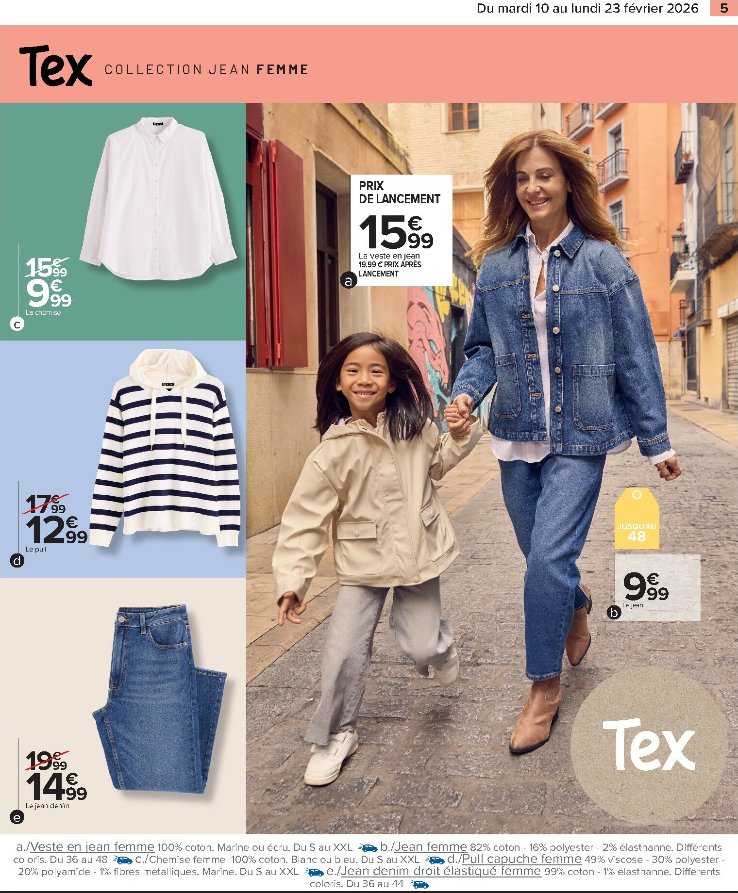 carrefour - Catalogue Carrefour - Special Tex valable du 10/02/2026 au 23/02/2026 - page: 5