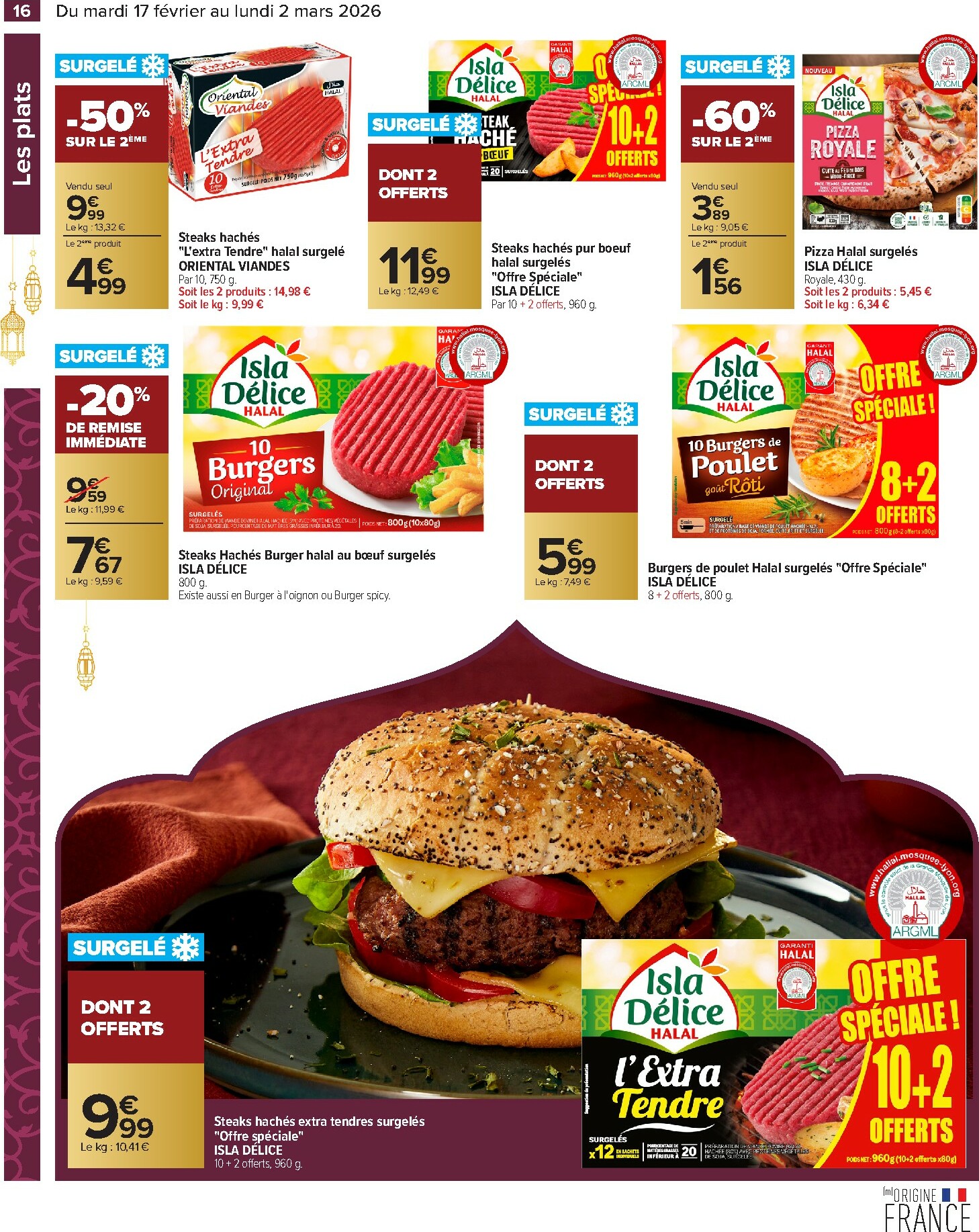carrefour - Catalogue Carrefour - Ramadan valable du 17/02/2026 au 02/03/2026 - page: 16