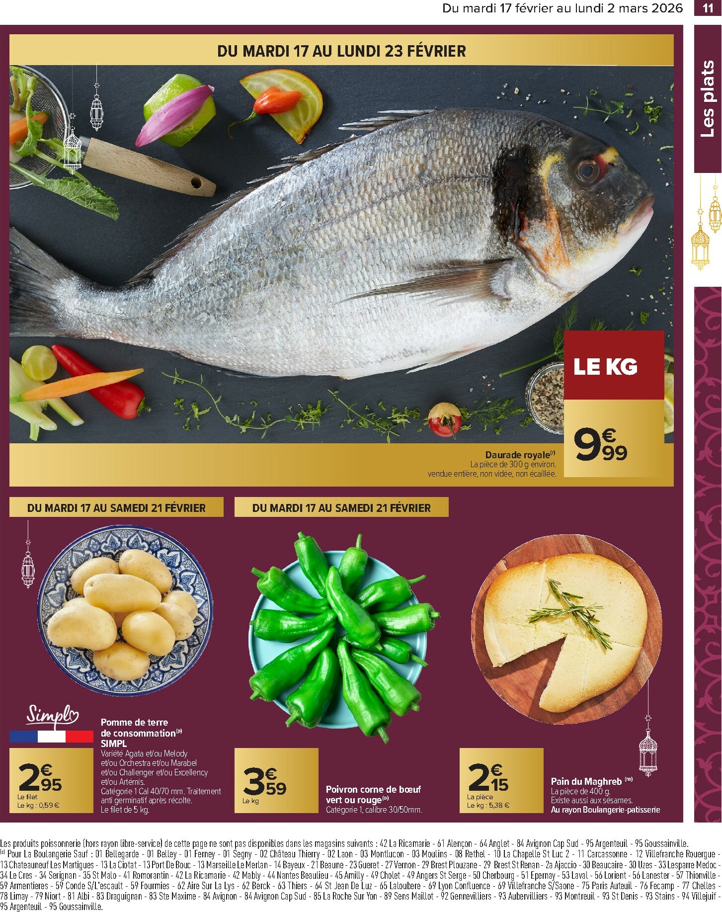 carrefour - Catalogue Carrefour - Ramadan valable du 17/02/2026 au 02/03/2026 - page: 11