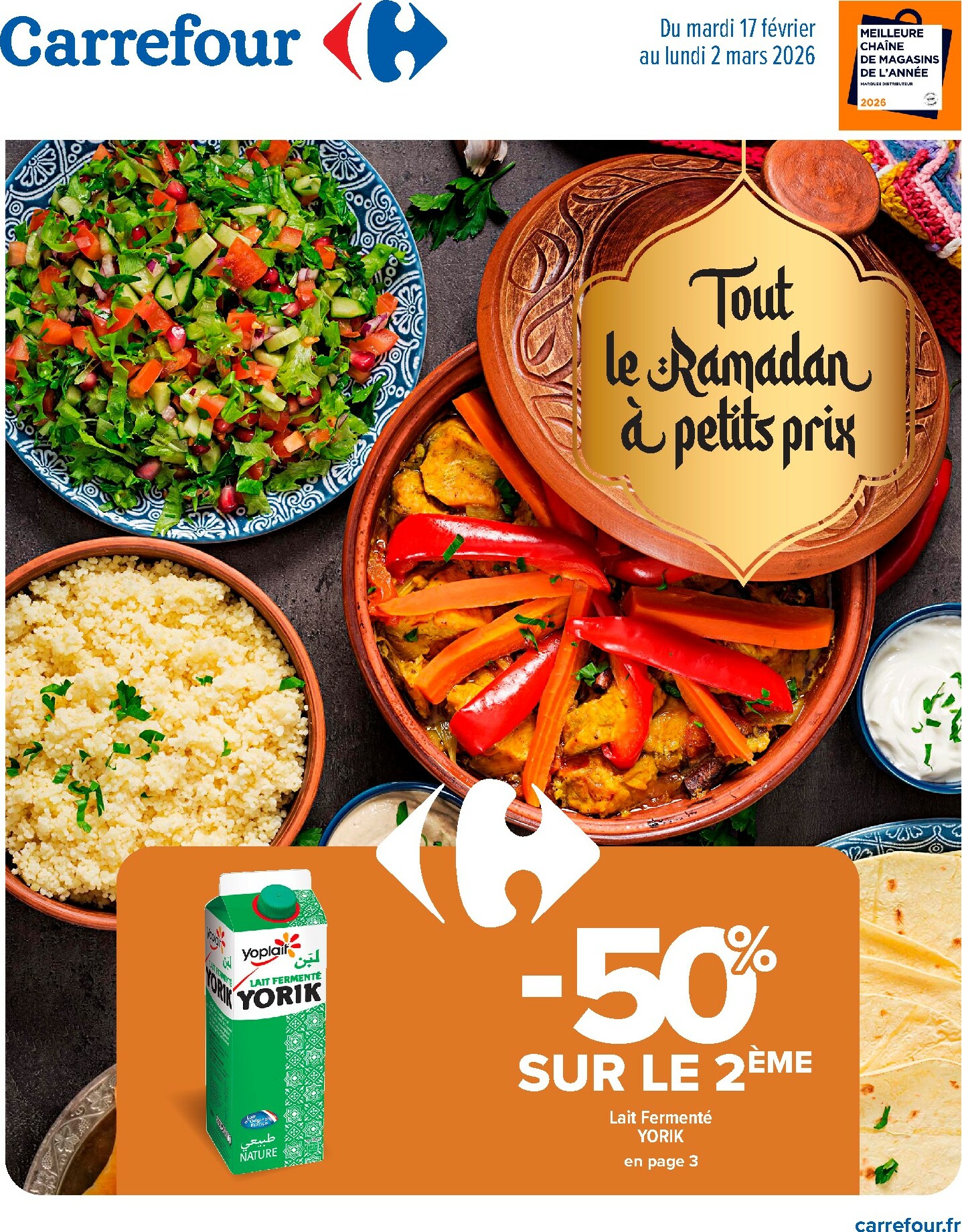 carrefour - Catalogue Carrefour - Ramadan valable du 17/02/2026 au 02/03/2026