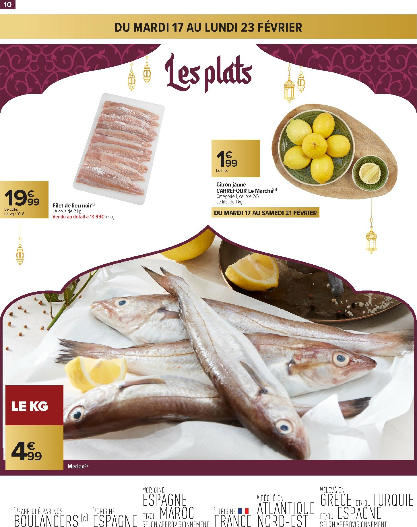 carrefour - Catalogue Carrefour - Ramadan valable du 17/02/2026 au 02/03/2026 - page: 10