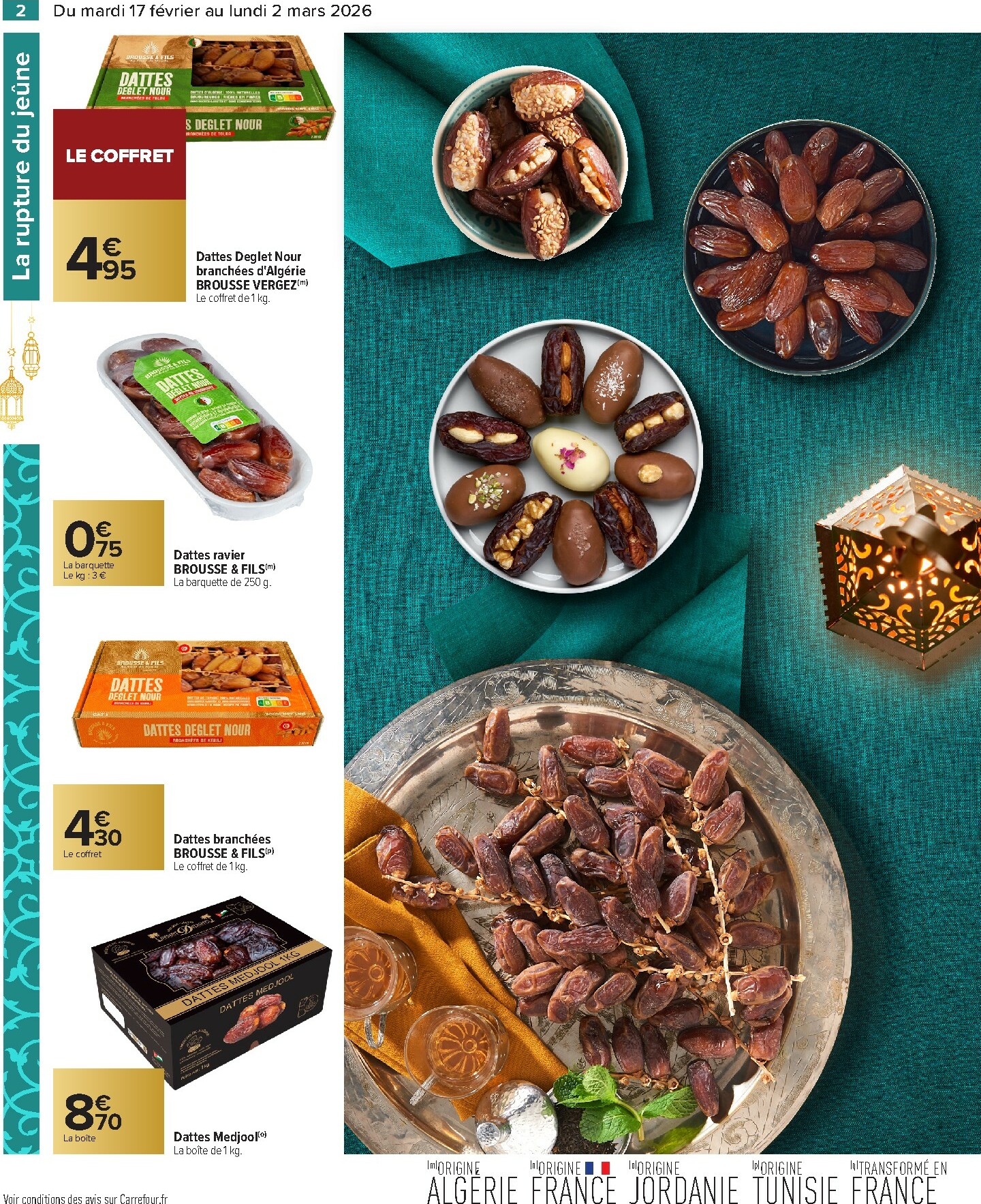carrefour - Catalogue Carrefour - Ramadan valable du 17/02/2026 au 02/03/2026 - page: 2