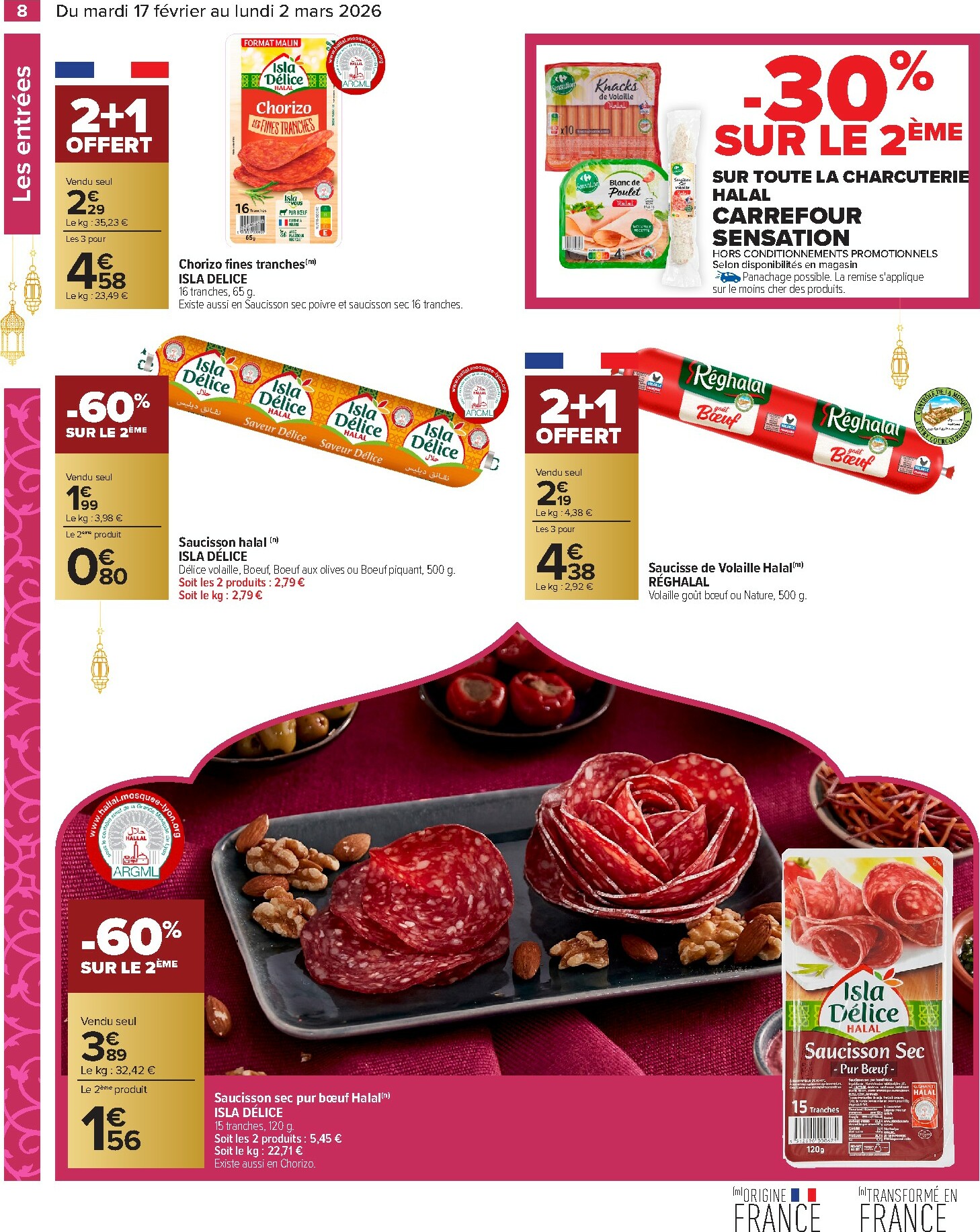 carrefour - Catalogue Carrefour - Ramadan valable du 17/02/2026 au 02/03/2026 - page: 8