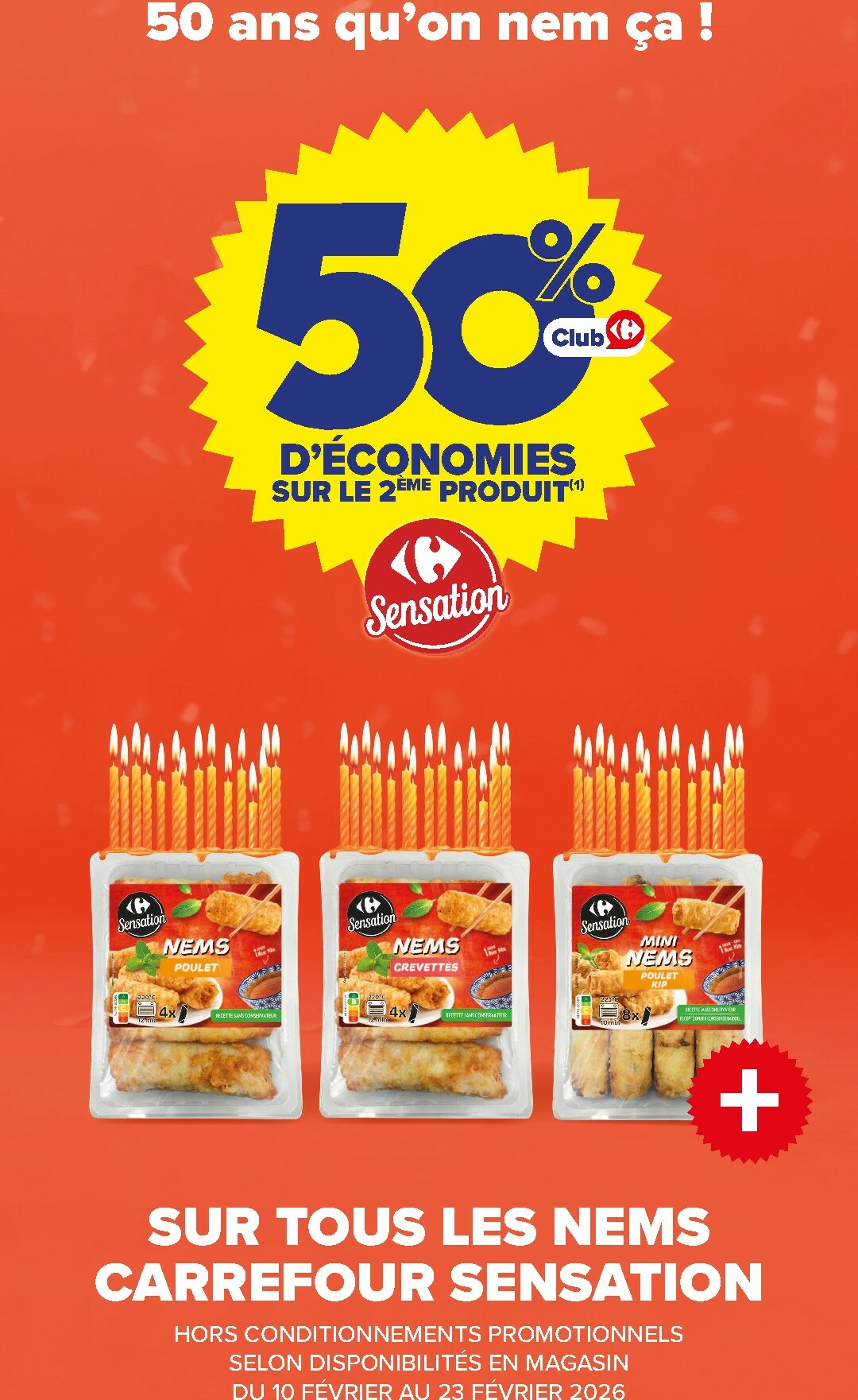 carrefour - Catalogue Carrefour - Sensation valable du 10/02/2026 au 03/03/2026 - page: 7