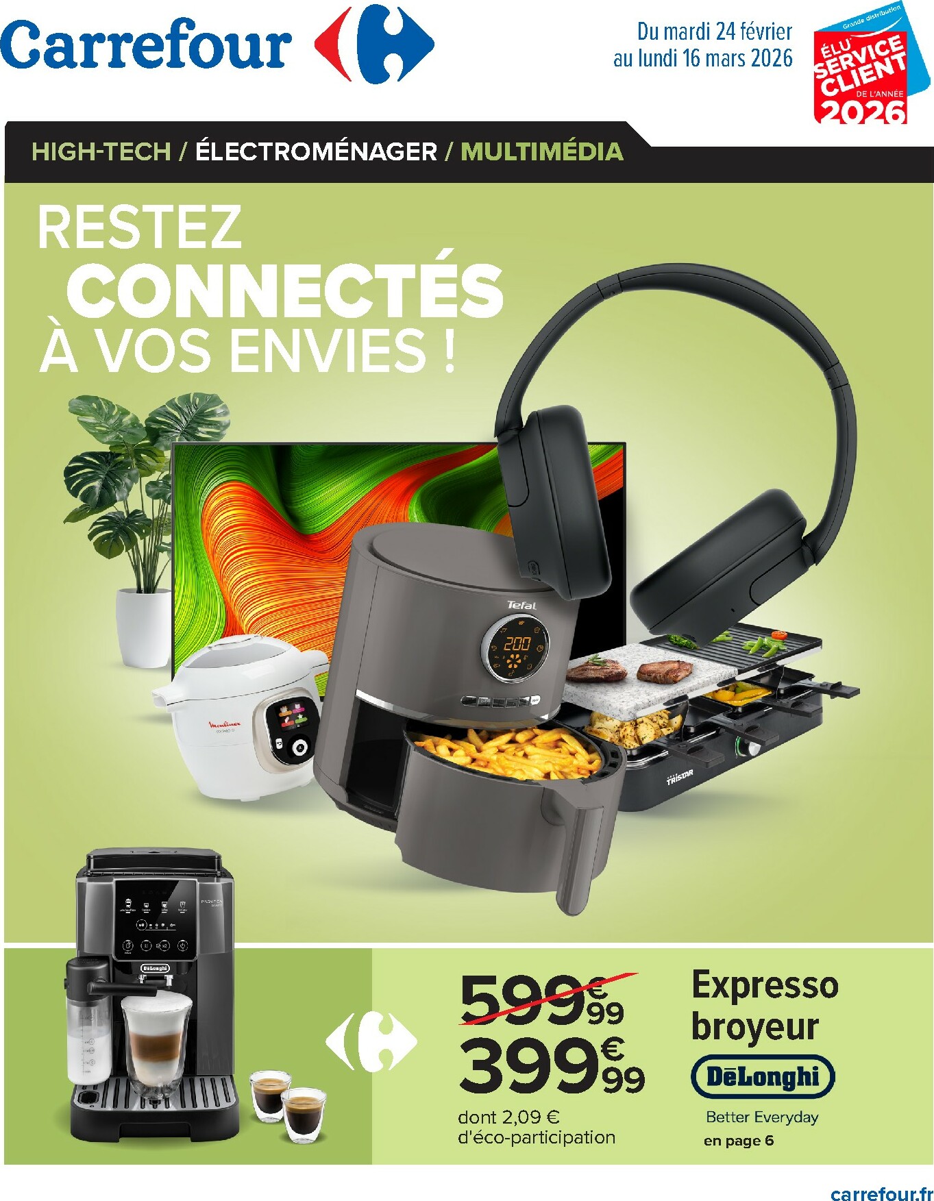 carrefour - Catalogue Carrefour - Restez Connectés a vos Envies valable du 24/02/2026 au 16/03/2026