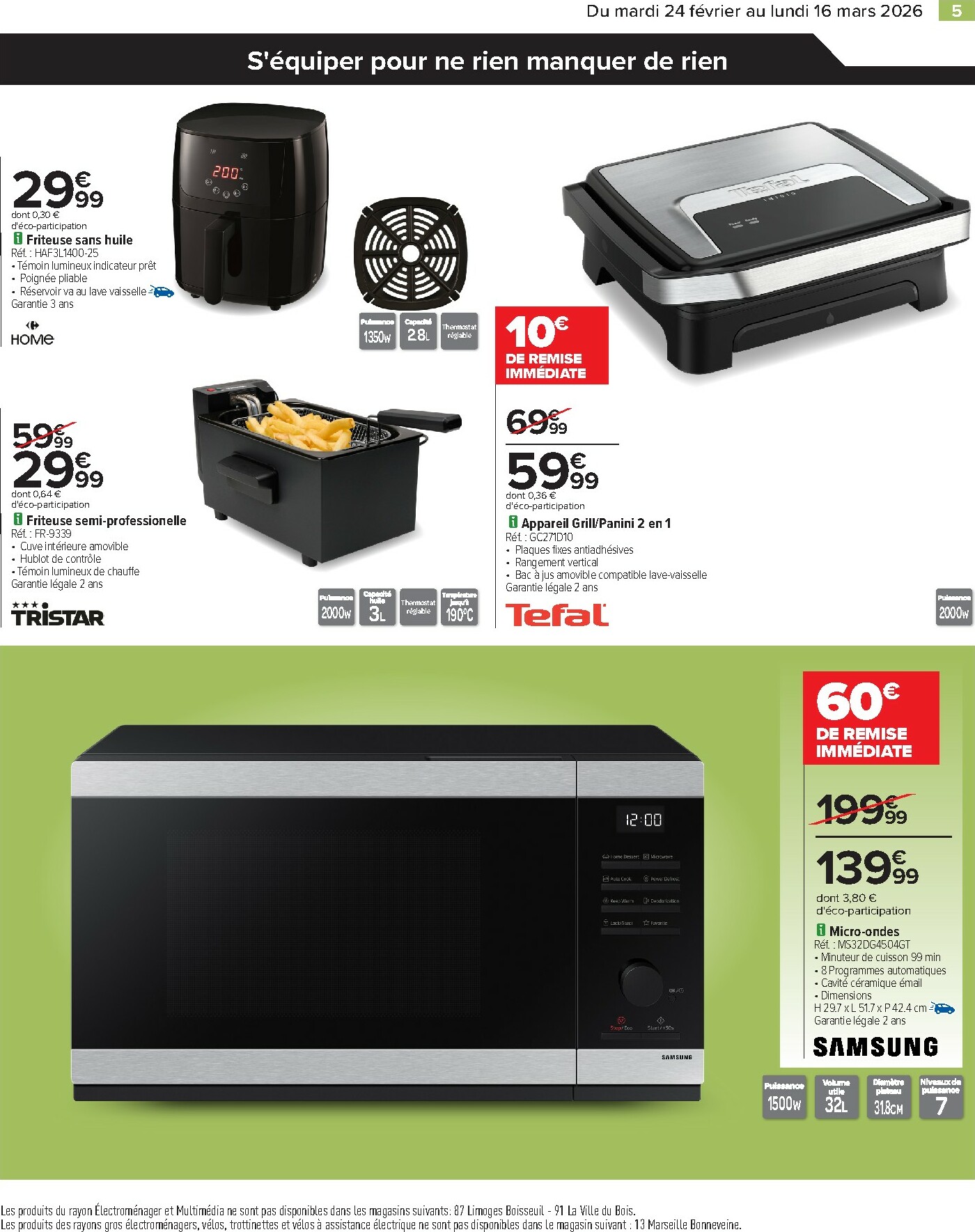 carrefour - Catalogue Carrefour - Restez Connectés a vos Envies valable du 24/02/2026 au 16/03/2026 - page: 5