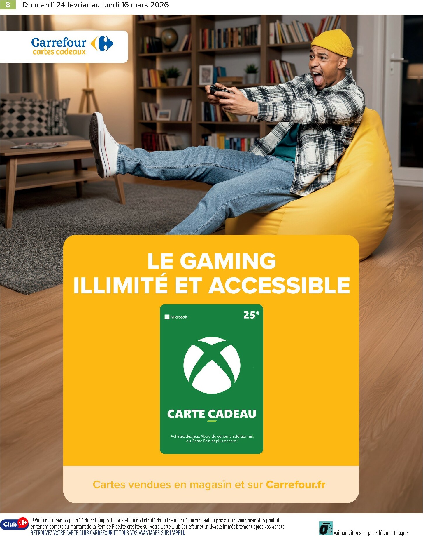 carrefour - Catalogue Carrefour - Restez Connectés a vos Envies valable du 24/02/2026 au 16/03/2026 - page: 8