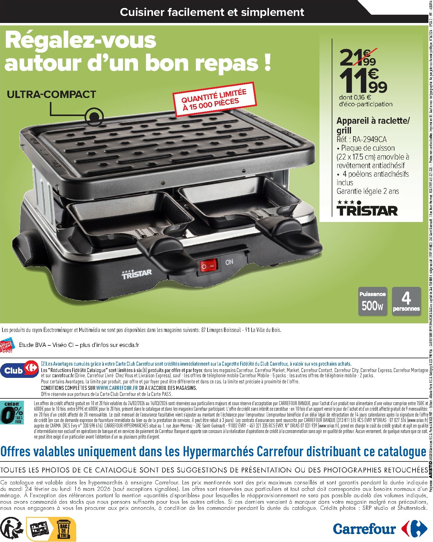 carrefour - Catalogue Carrefour - Restez Connectés a vos Envies valable du 24/02/2026 au 16/03/2026 - page: 16