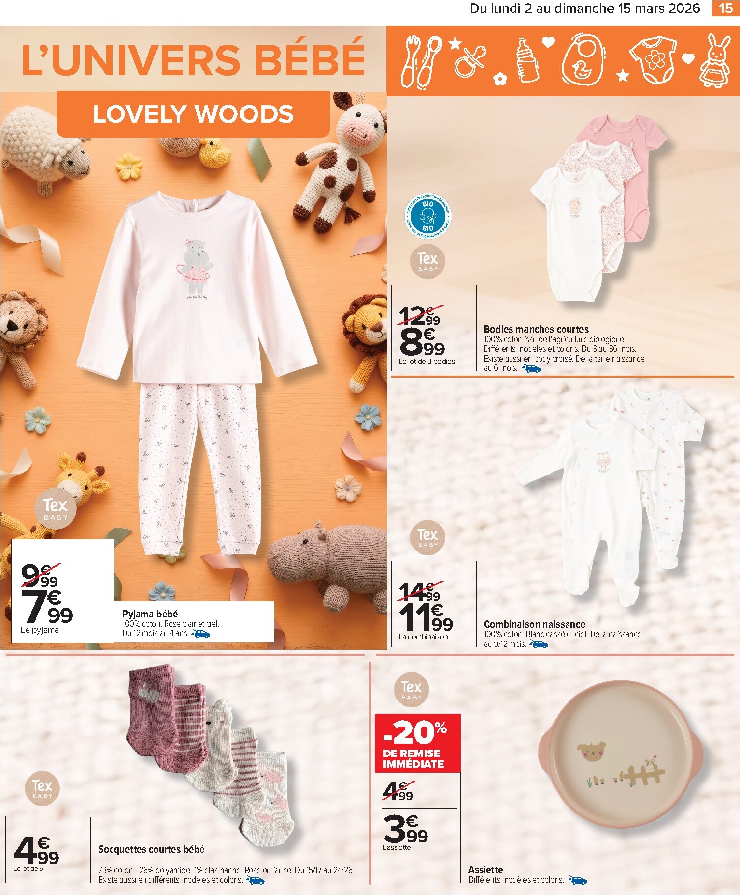 carrefour - Catalogue Carrefour - Les Babydays valable du 02/03/2026 au 15/03/2026 - page: 15