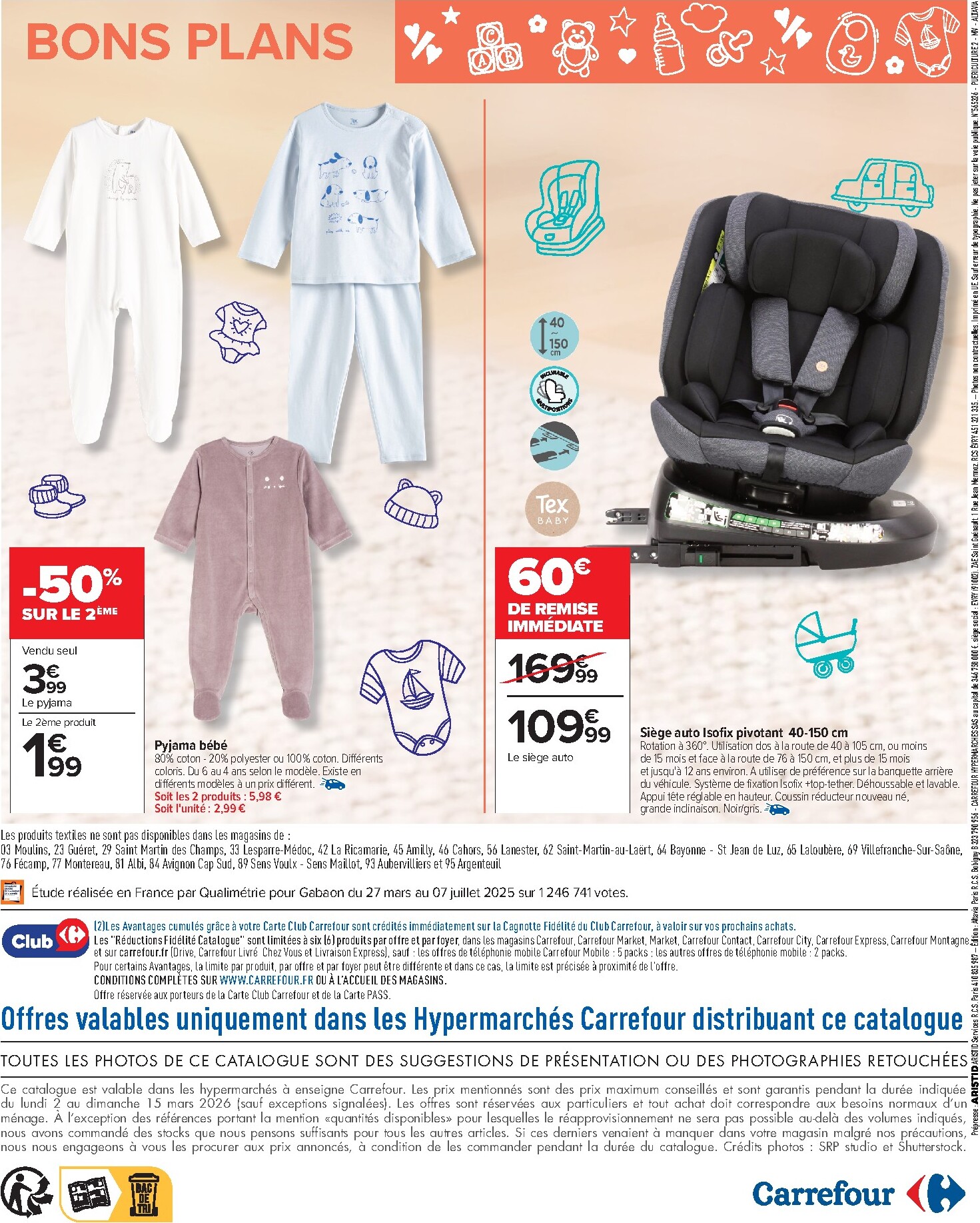 carrefour - Catalogue Carrefour - Les Babydays valable du 02/03/2026 au 15/03/2026 - page: 24