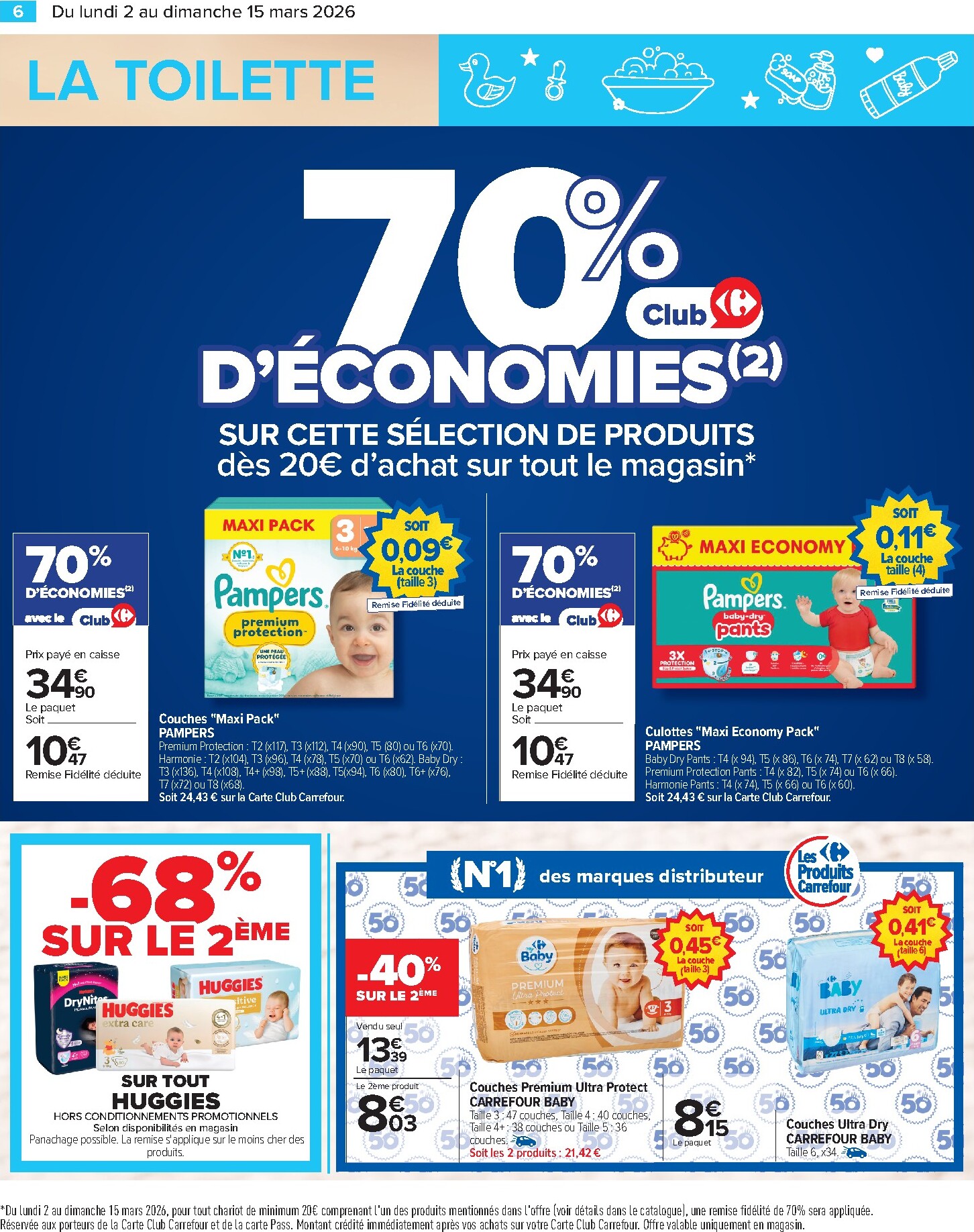carrefour - Catalogue Carrefour - Les Babydays valable du 02/03/2026 au 15/03/2026 - page: 6