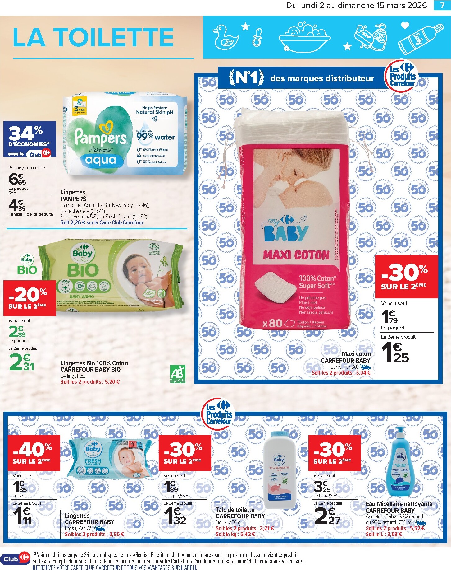 carrefour - Catalogue Carrefour - Les Babydays valable du 02/03/2026 au 15/03/2026 - page: 7