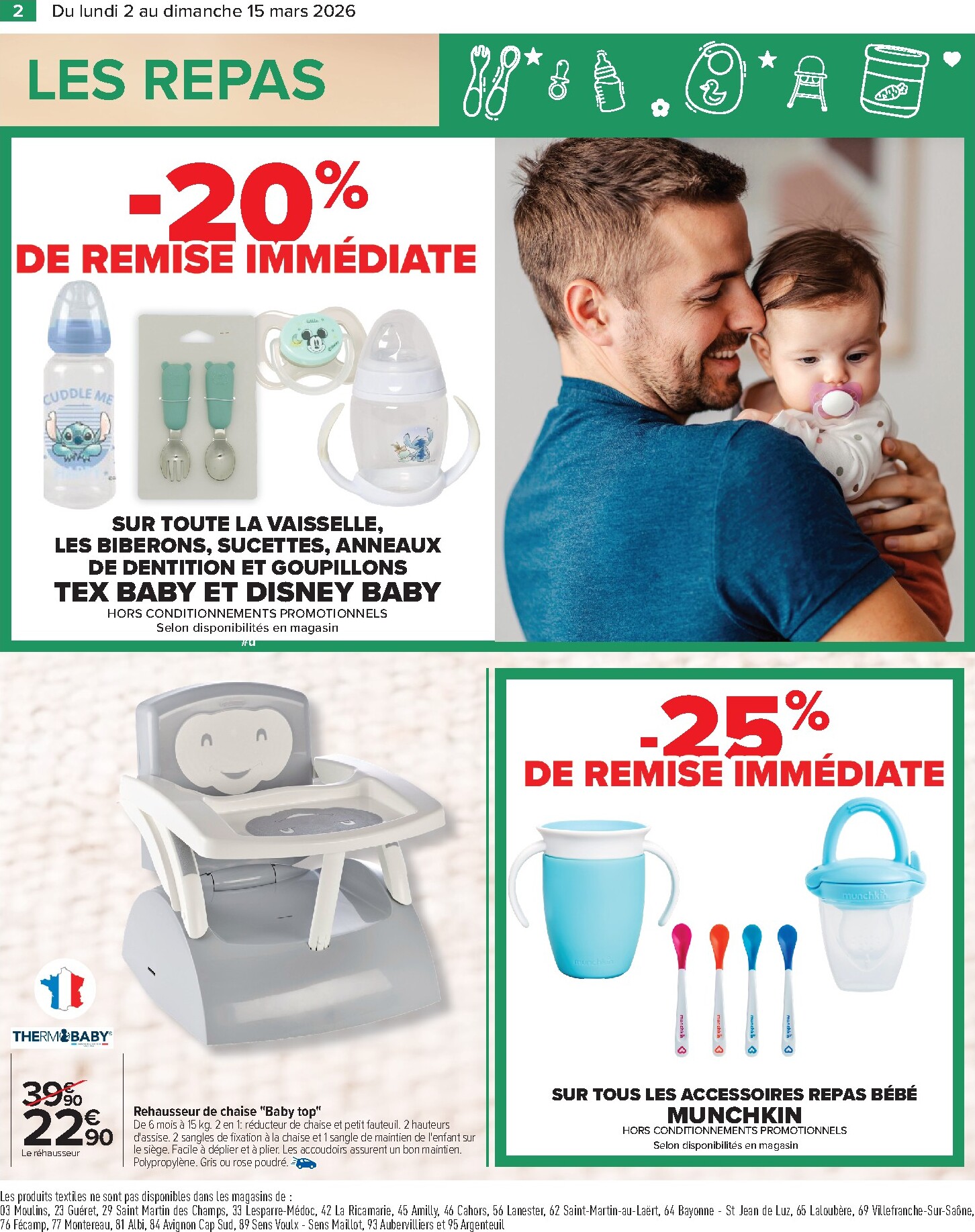 carrefour - Catalogue Carrefour - Les Babydays valable du 02/03/2026 au 15/03/2026 - page: 2