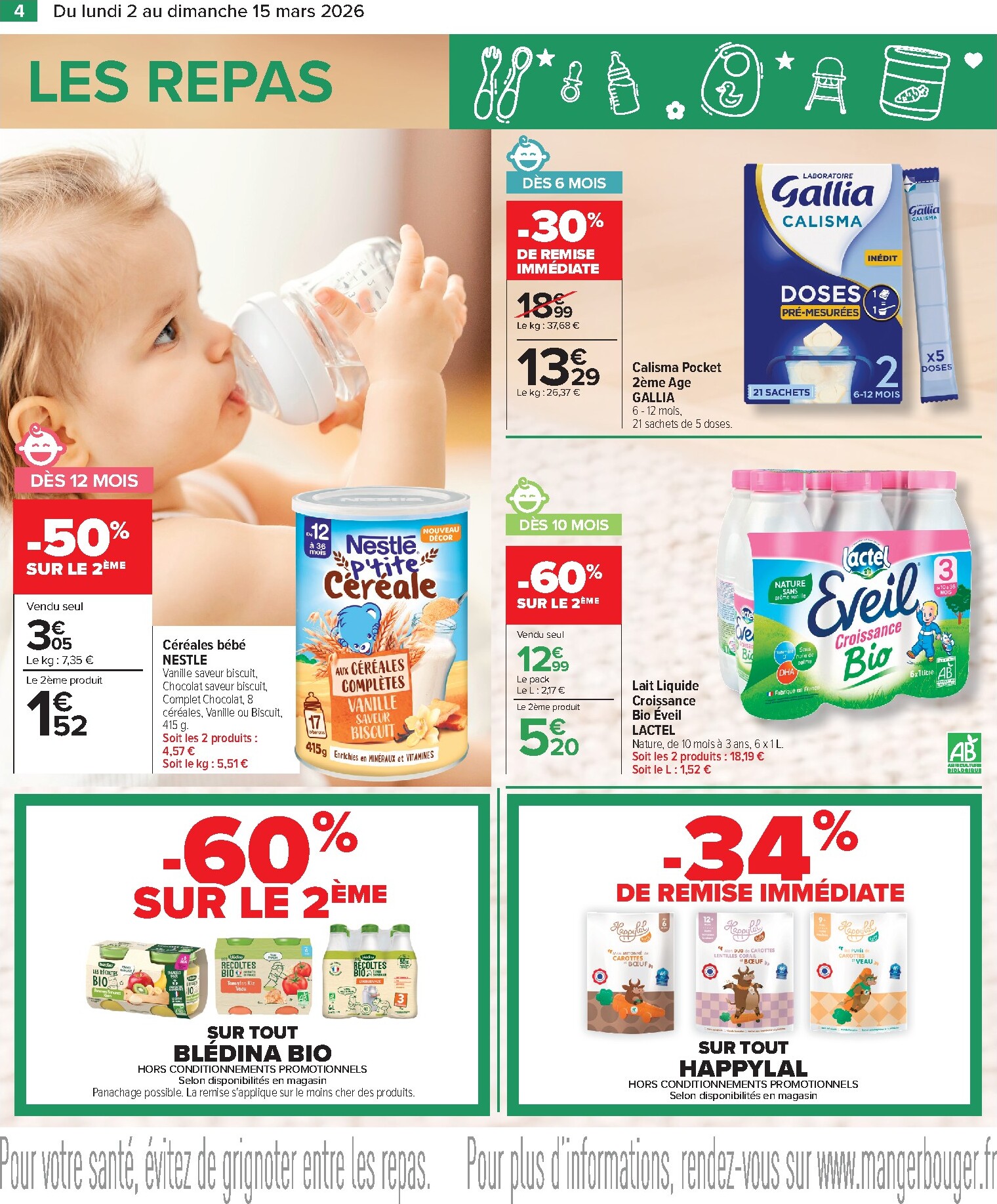 carrefour - Catalogue Carrefour - Les Babydays valable du 02/03/2026 au 15/03/2026 - page: 4