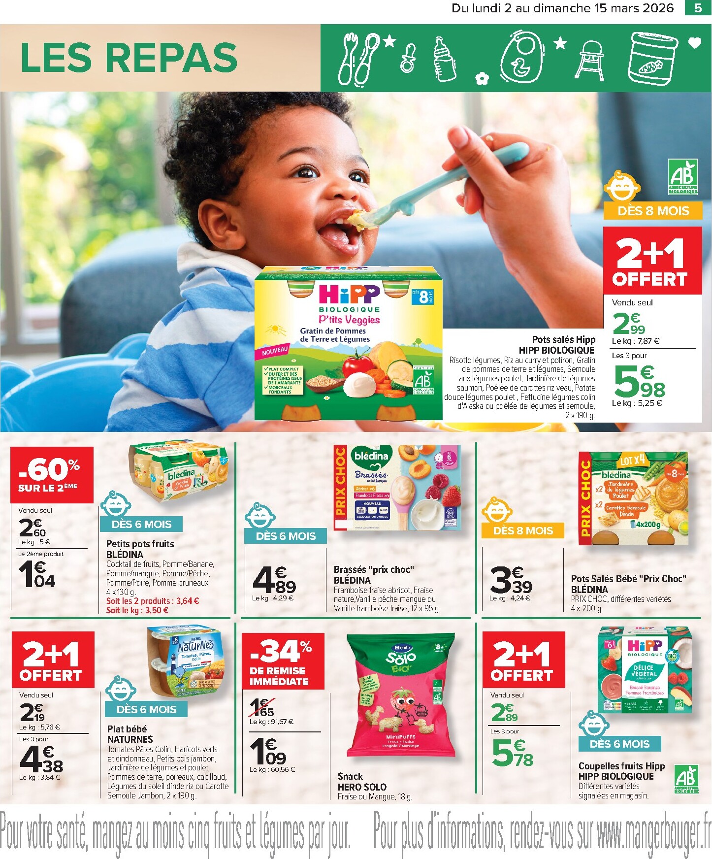carrefour - Catalogue Carrefour - Les Babydays valable du 02/03/2026 au 15/03/2026 - page: 5