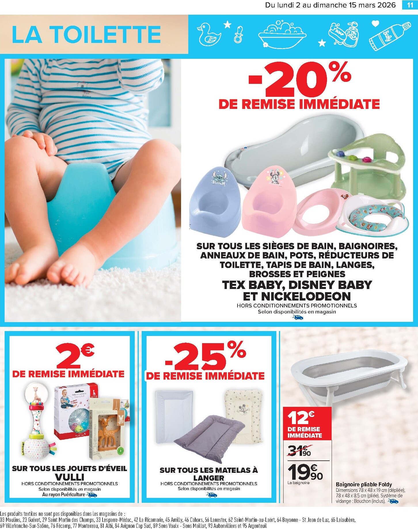 carrefour - Catalogue Carrefour - Les Babydays valable du 02/03/2026 au 15/03/2026 - page: 11